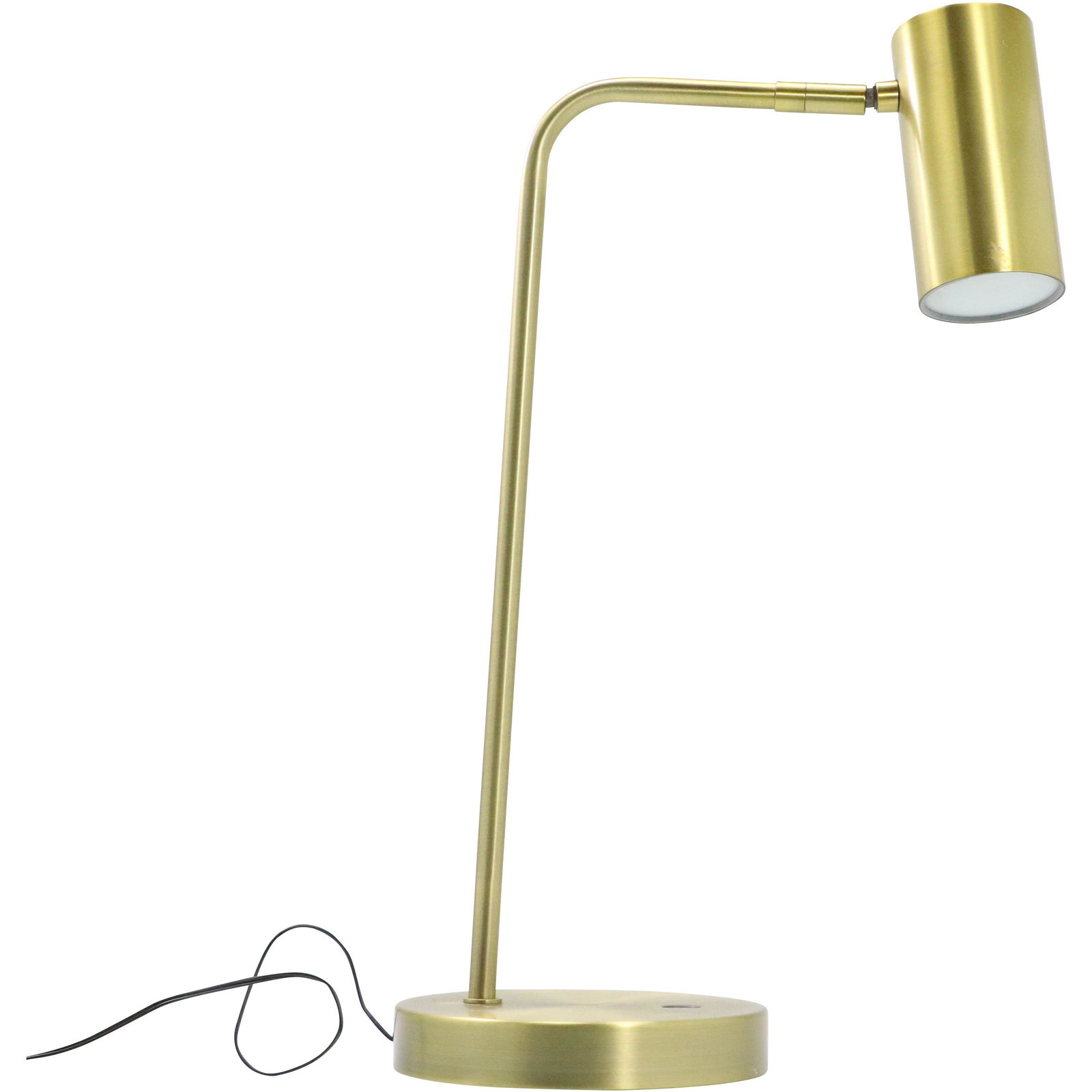 Modern Design Brush Brass Finish Desk Lamp - Clean (1 of 6)