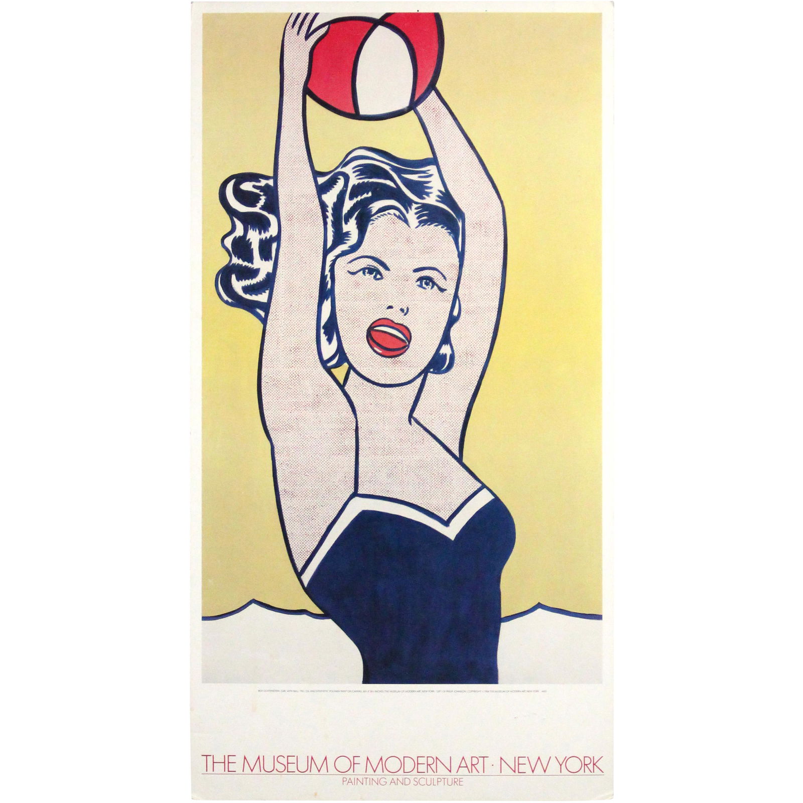 Lichtenstein Museum of Modern Art Poster - Vintage (1 of 15)