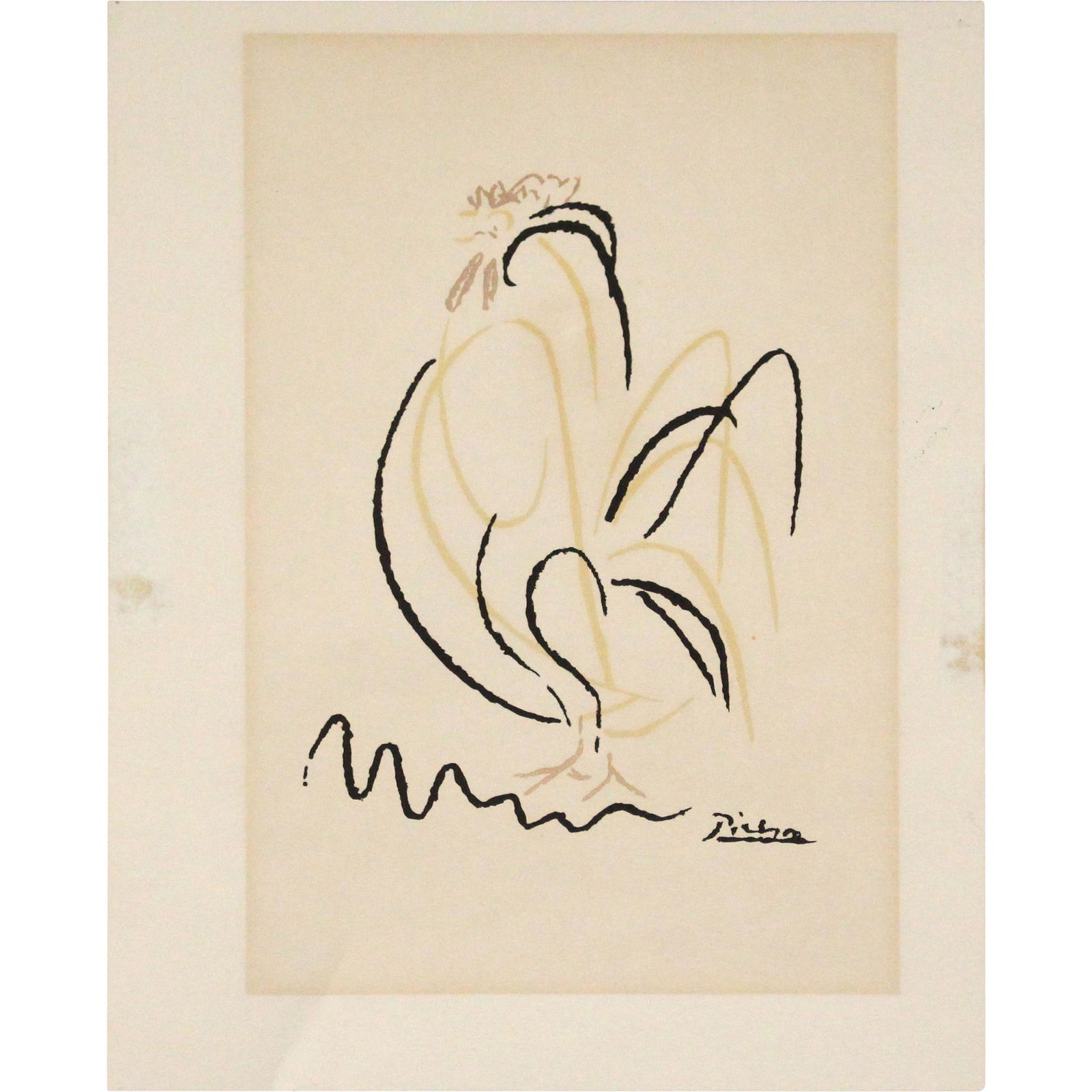 Pablo Picasso Vintage Lithograph "Rooster" (1 of 11)