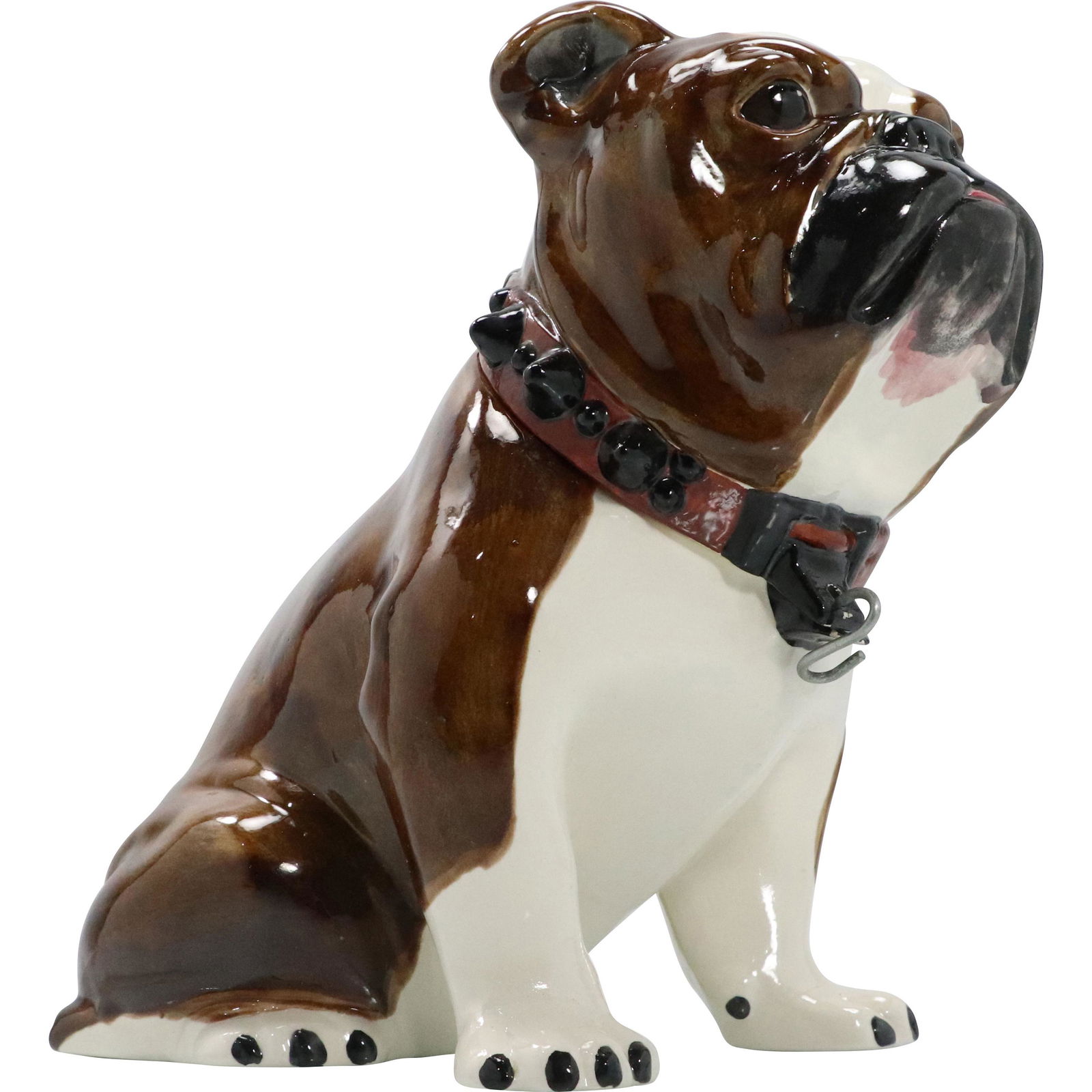 Bull Dog Figure Ceramic Cookie Jar (1 of 8)