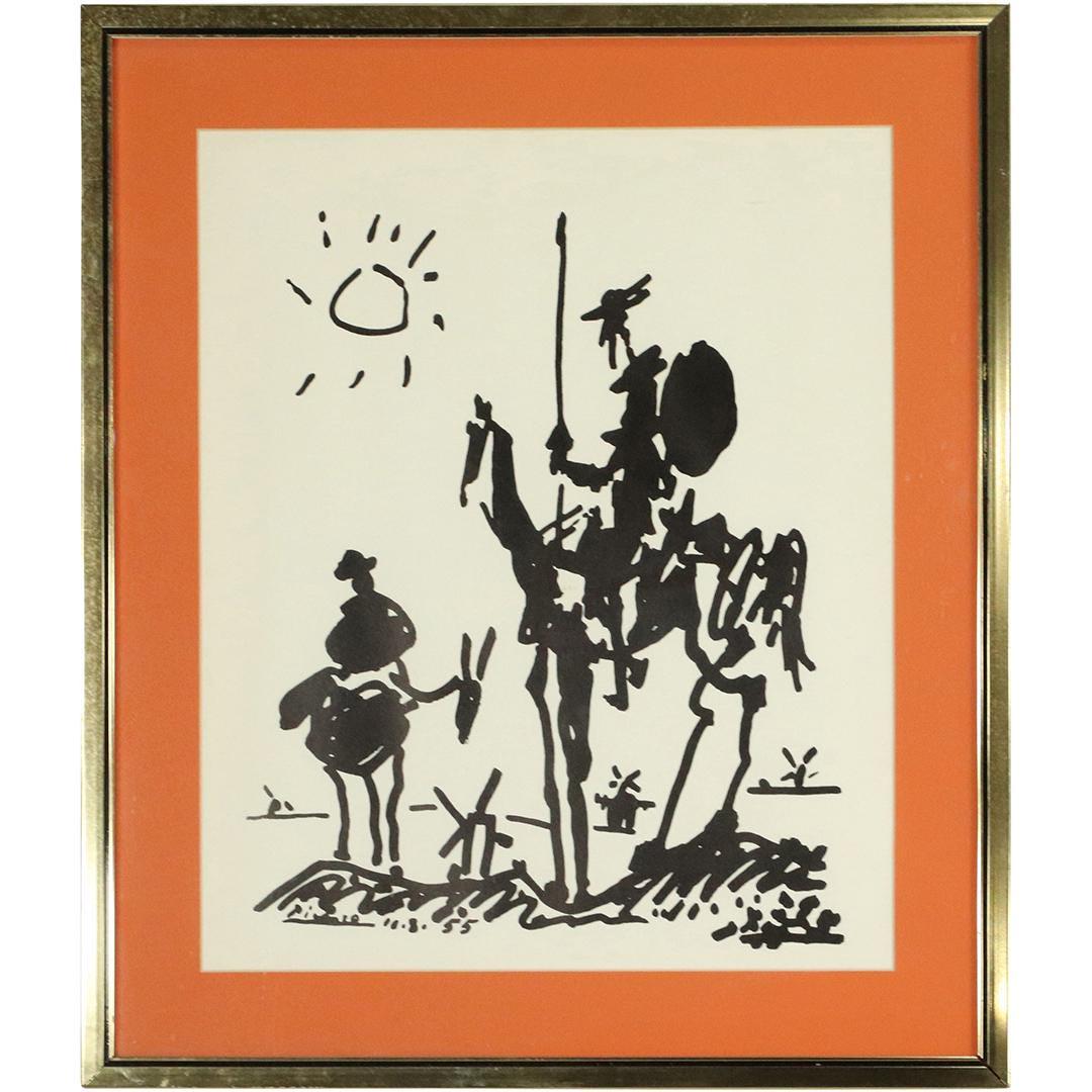 Pablo Picasso Vintage Lithograph 1955 Don Quixote (1 of 11)