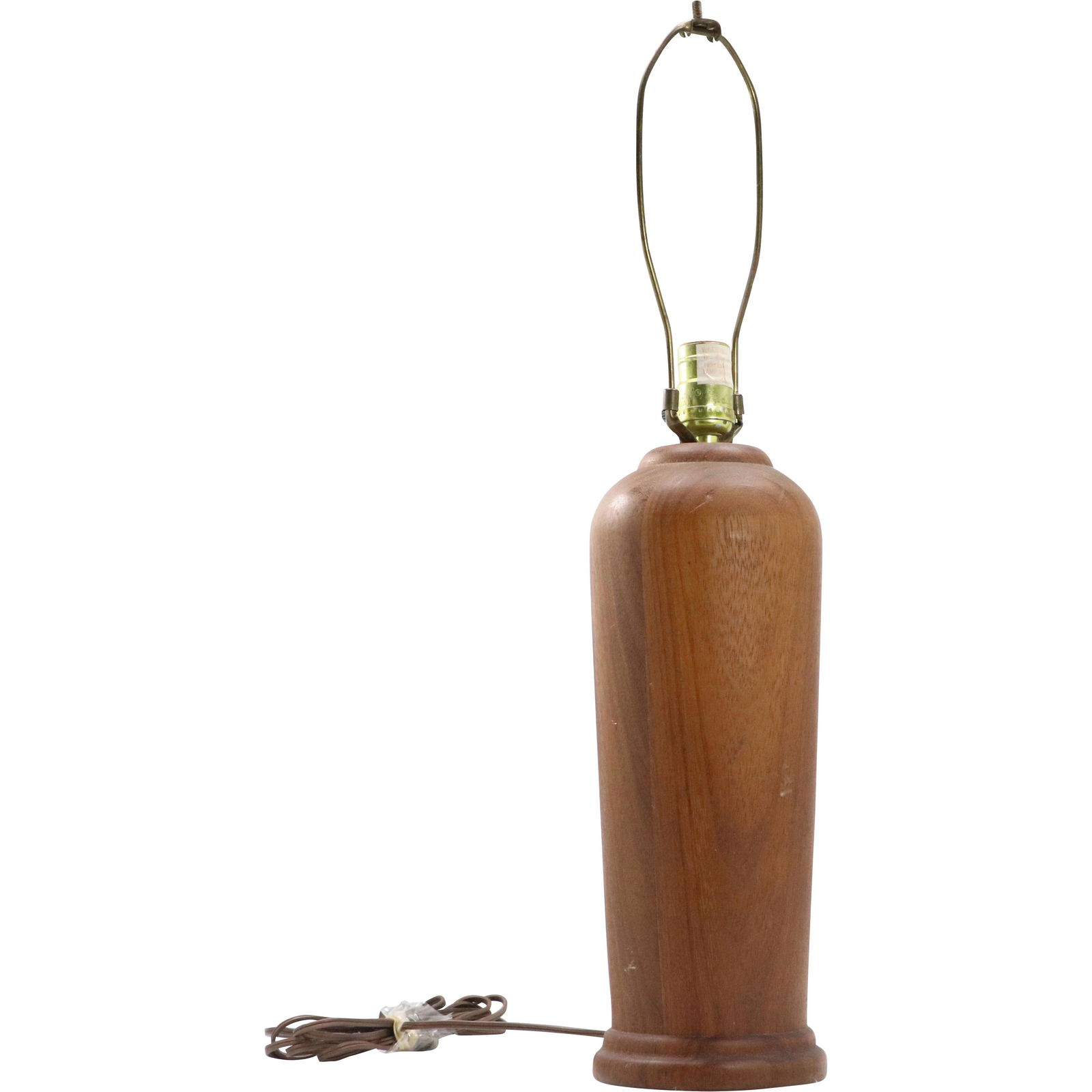 Mid-Century Modern Teak Wood Table Lamp Base (1 of 7)