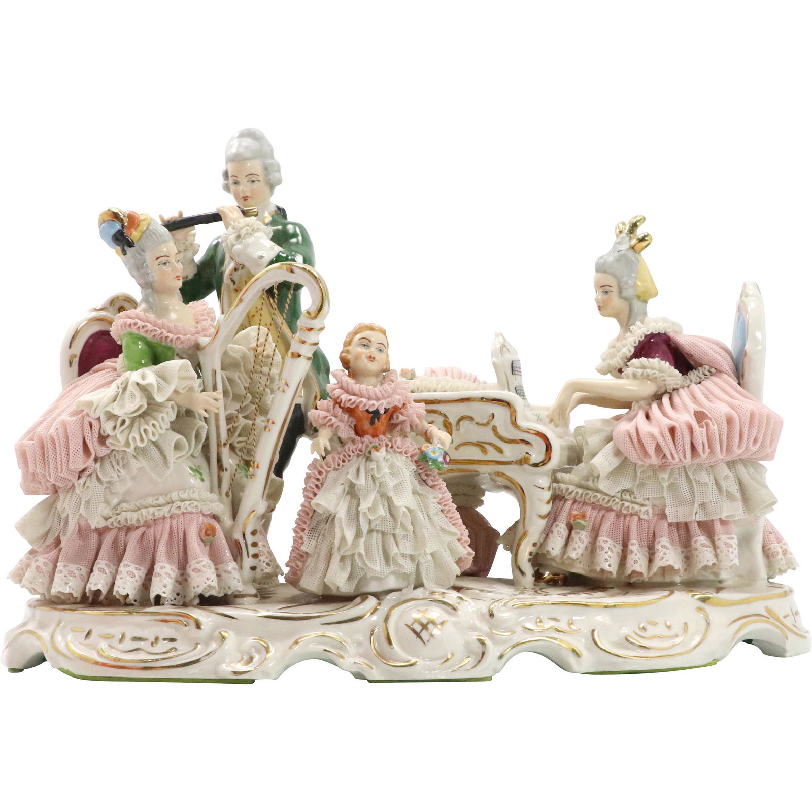 Dresden Germany Fine Porcelain Grouping Chamber Music (1 of 14)