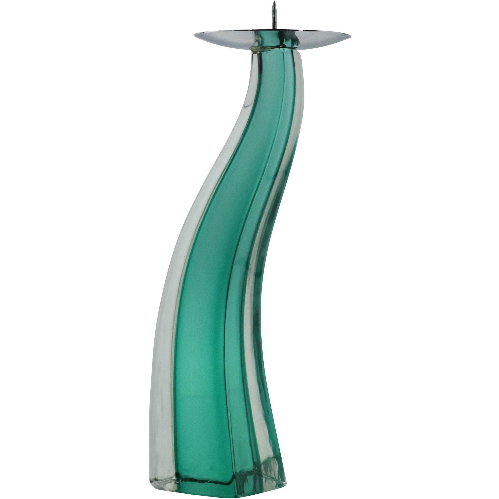 Giuliano Tosi Sommerso Murano Italy Glass Candlestick (1 of 5)