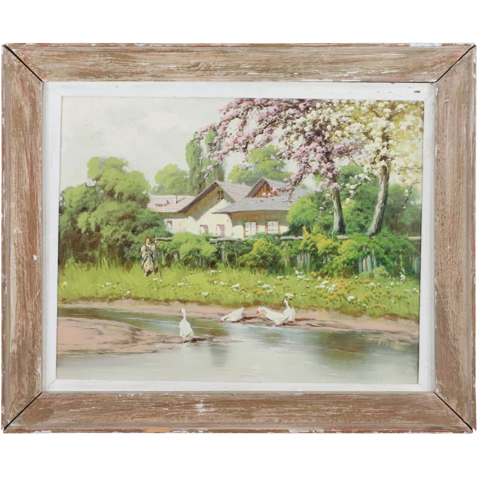 20thC. German Oil Landscape Signed (1 of 12)