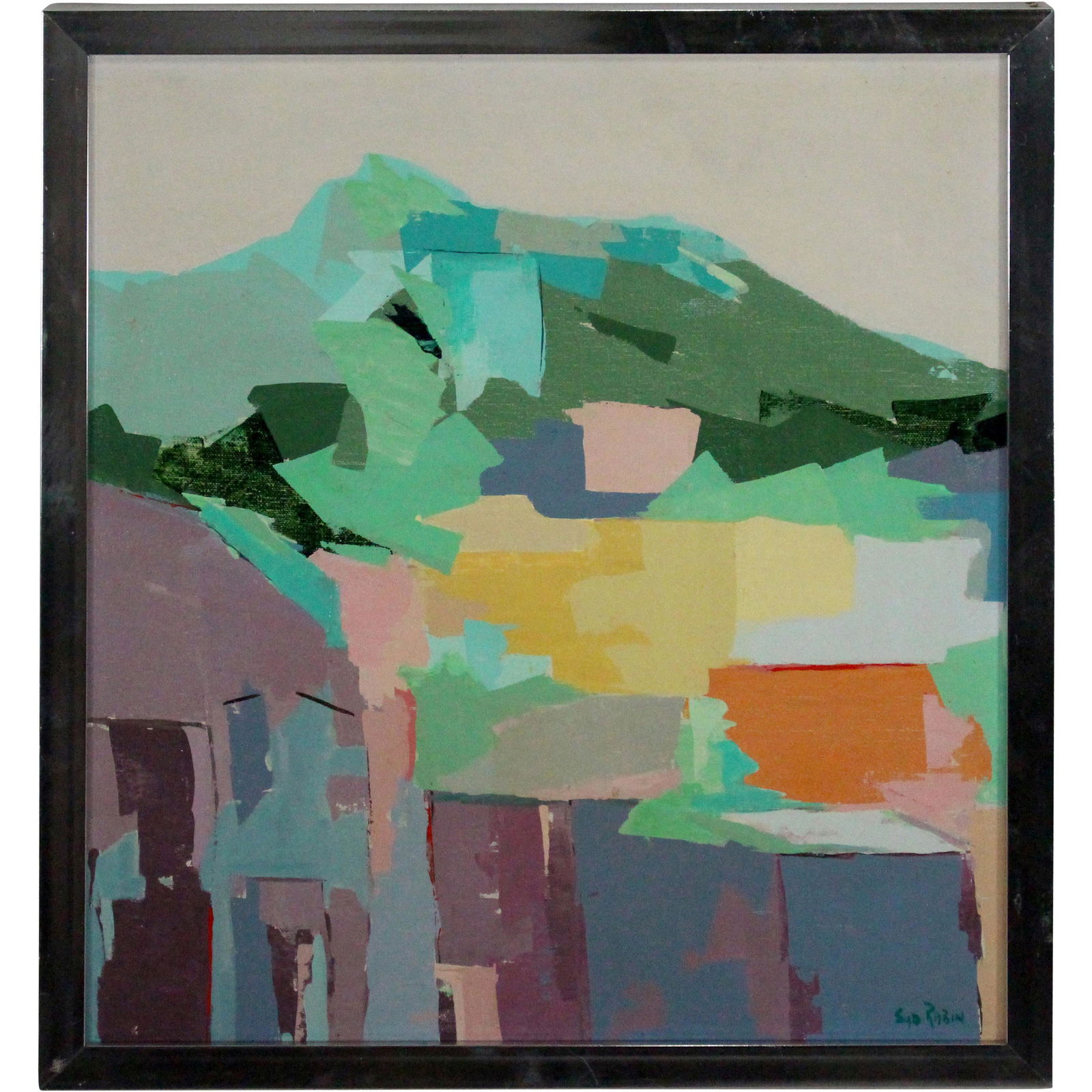 SYD RABIN, Oil Painting Modernism Abstract Landscape (1 of 9)