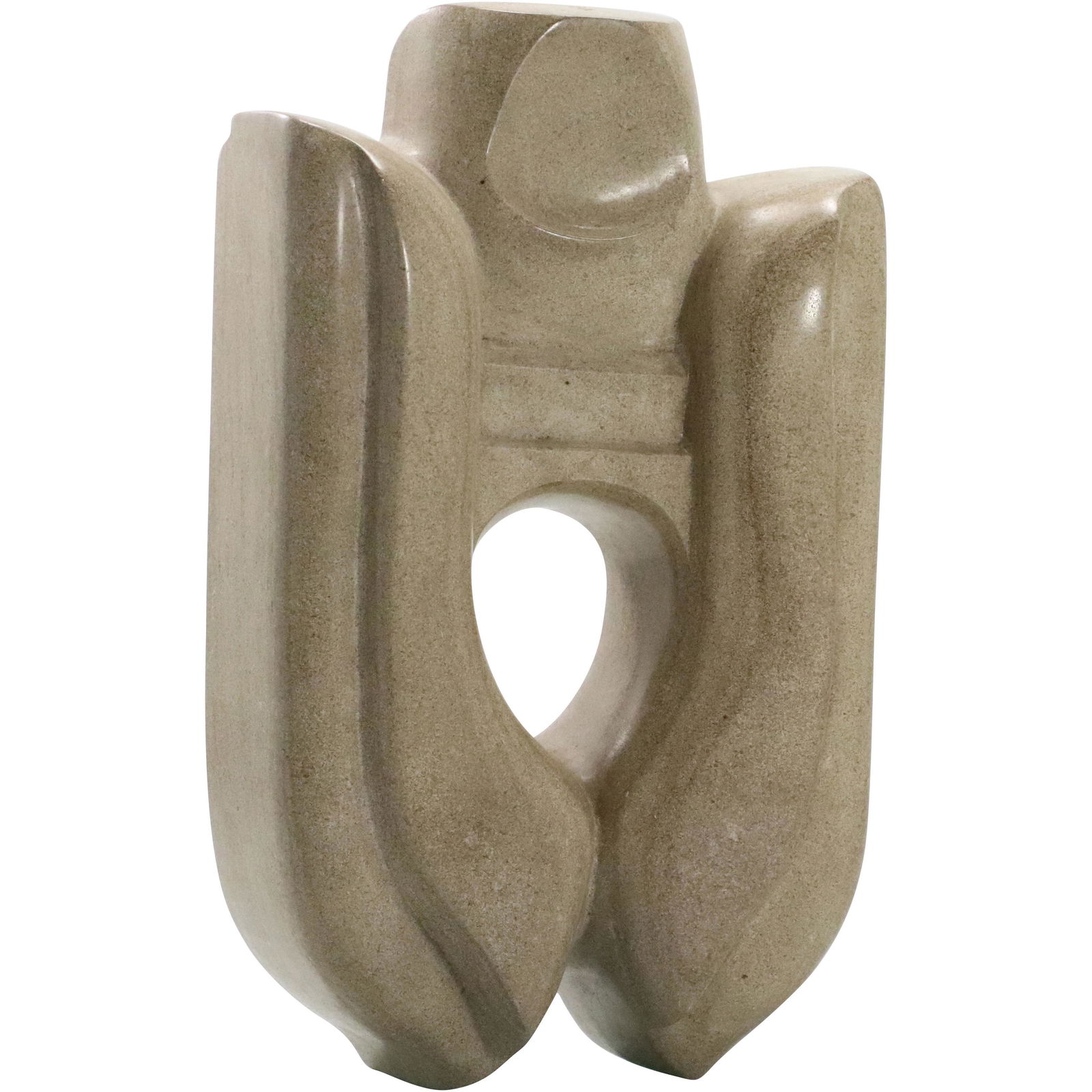 Mid-Century Modern Polished Marble Sculpture (1 of 9)