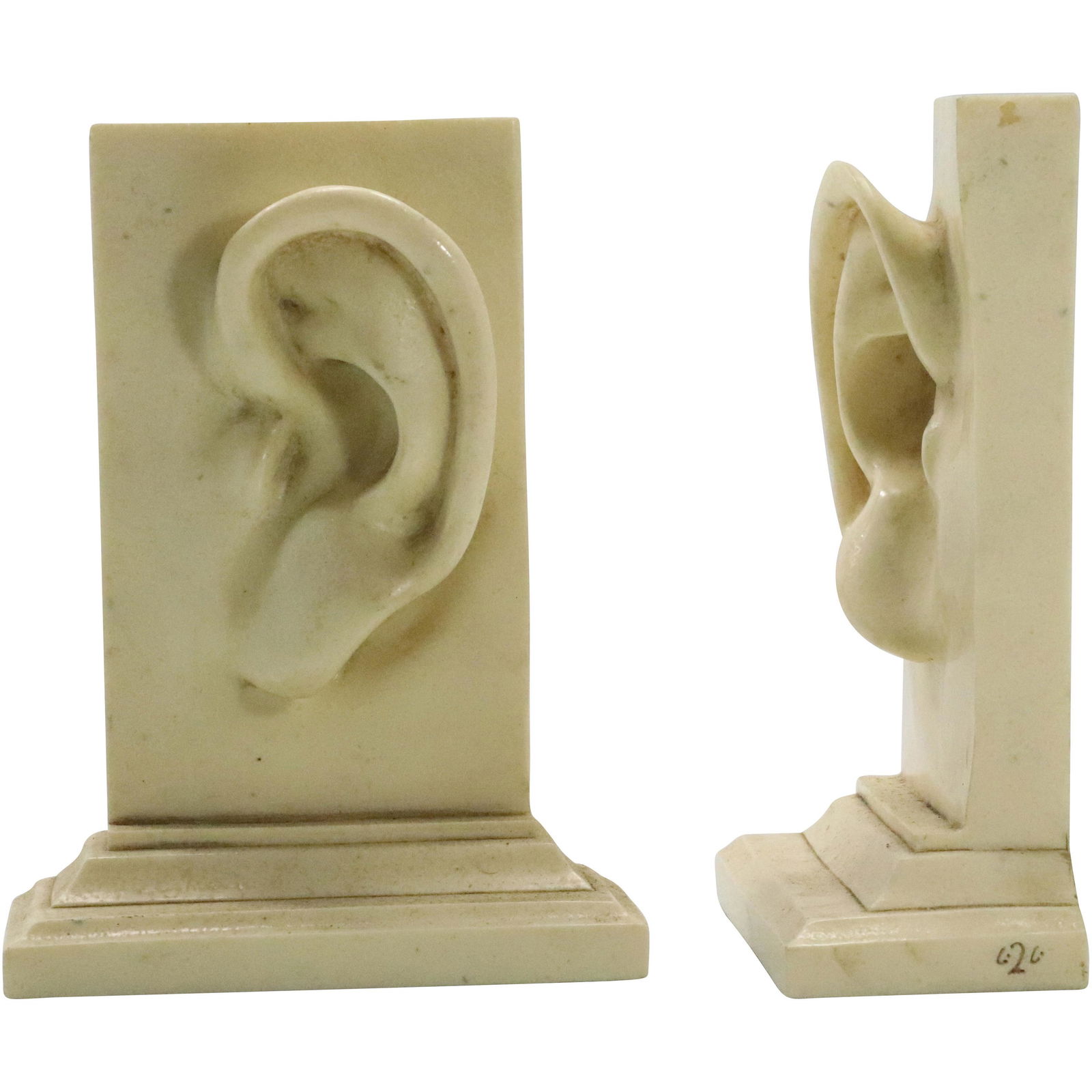 Surreal "Ear" Pop Art Sculpture Bookends (1 of 6)
