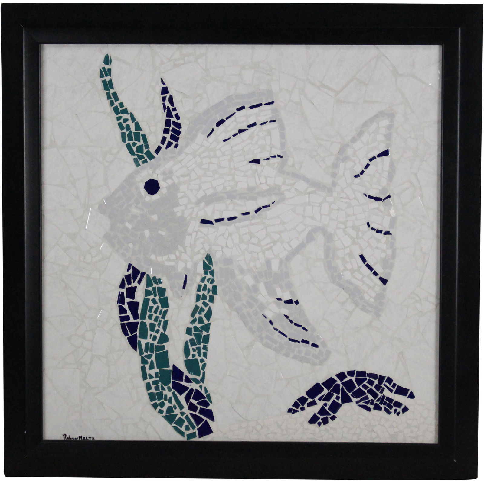 Robyn Meltz, Mid-Century Modern Mosaic Fish Wall Art (1 of 14)