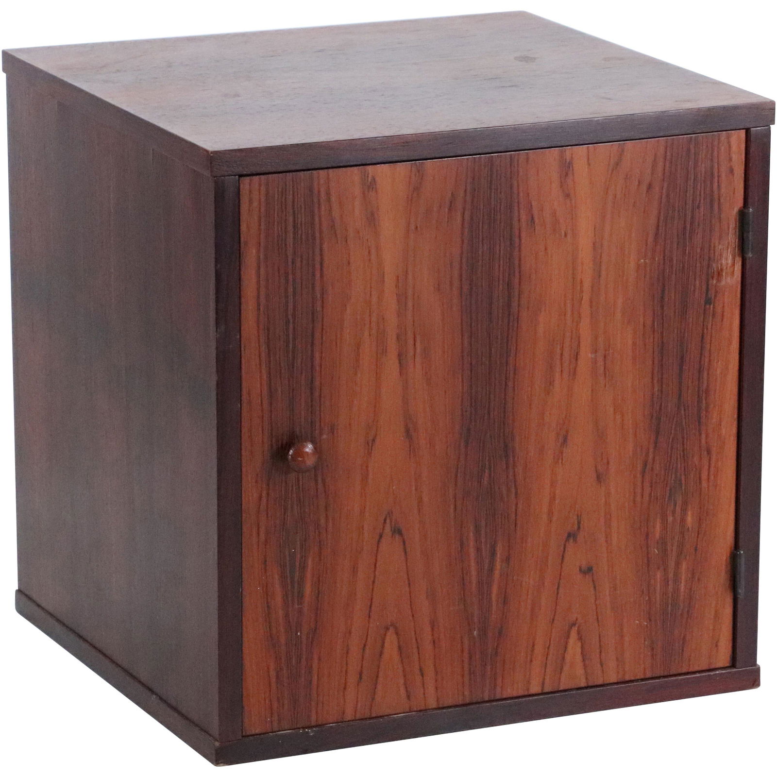 Mid-Century Modern Rosewood Cube Cabinet (1 of 9)