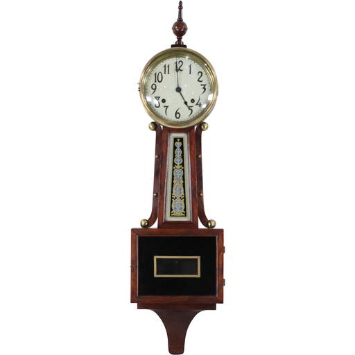 Ingraham "nyanza" Banjo Clock, Original Key & Pendulum
