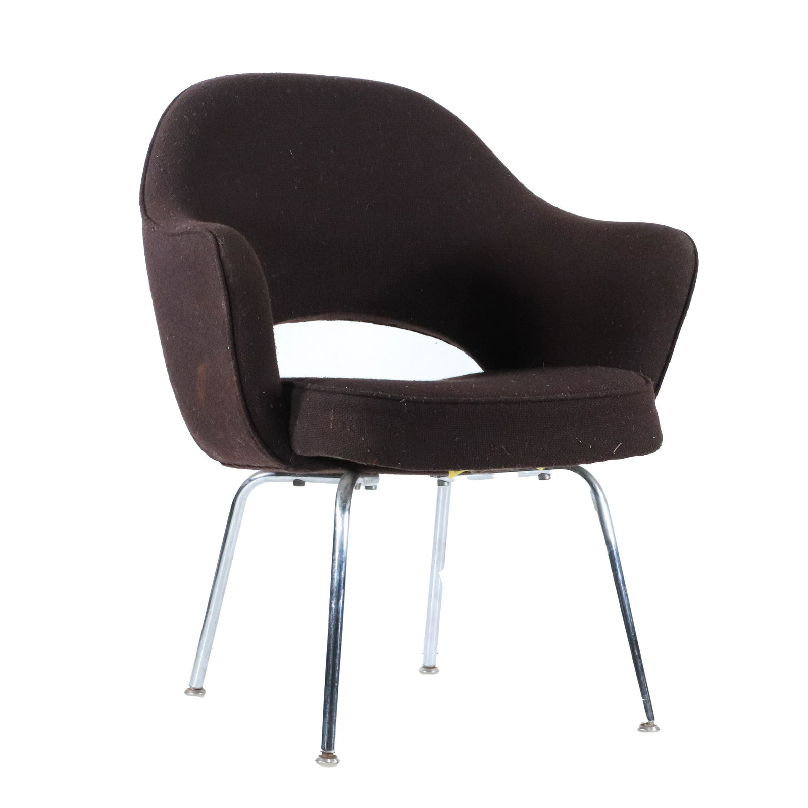 Knoll Saarinen Executive Armchair Chrome Frame Legs (1 of 7)