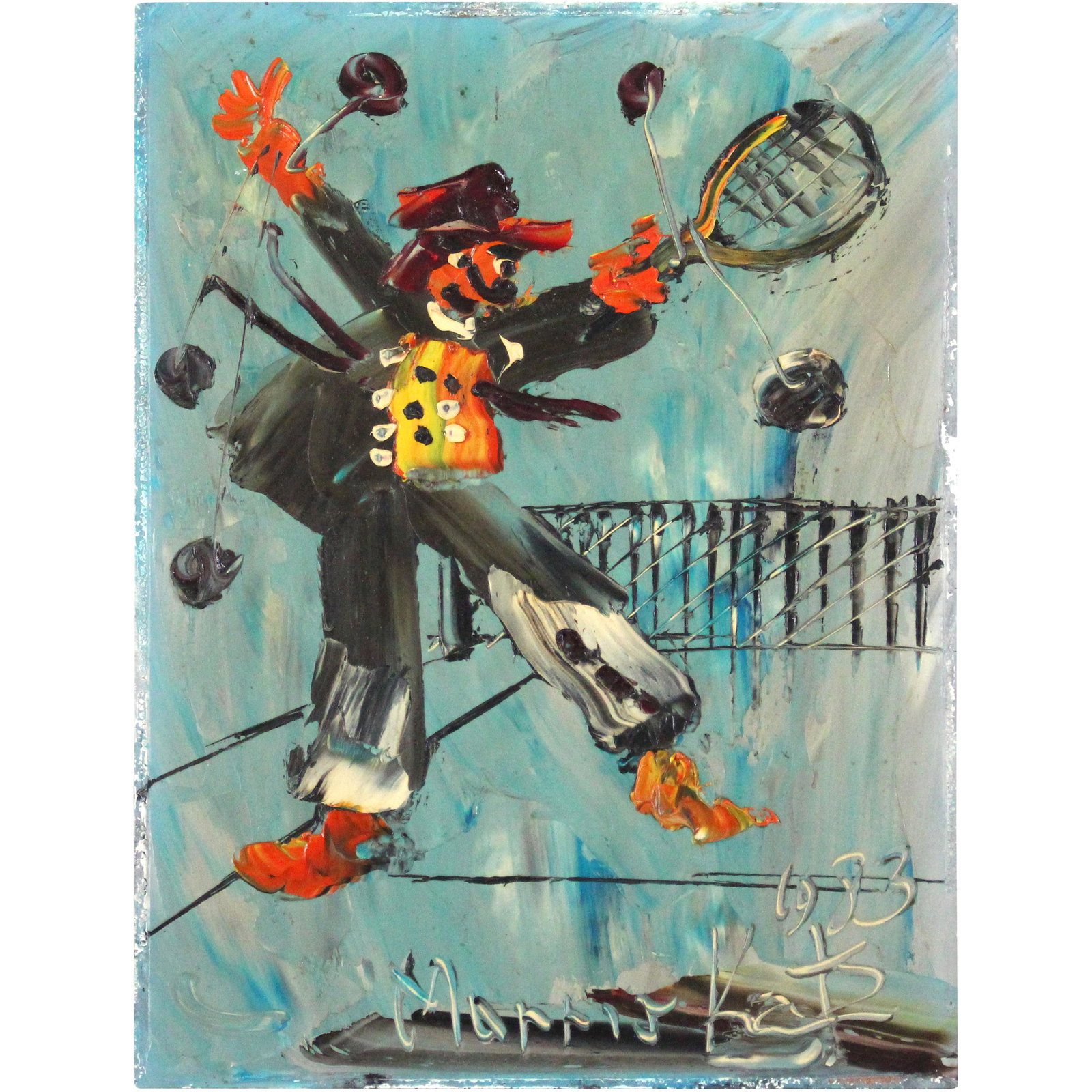 Morris Katz 1983, Jewish-American, Court Tennis Player (1 of 7)