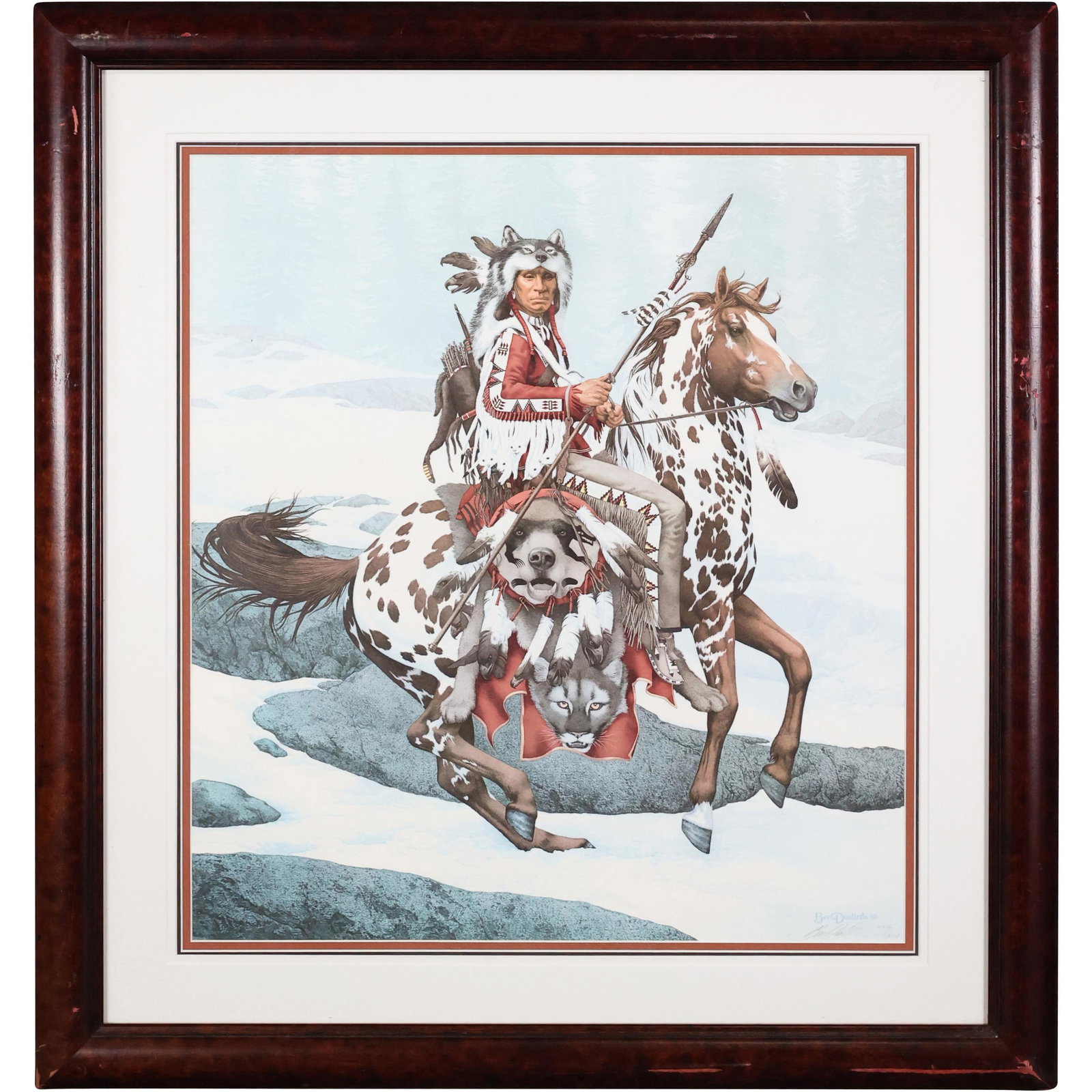 Bev Doolittle #10806/13238 Guardian Spirits Indian (1 of 15)