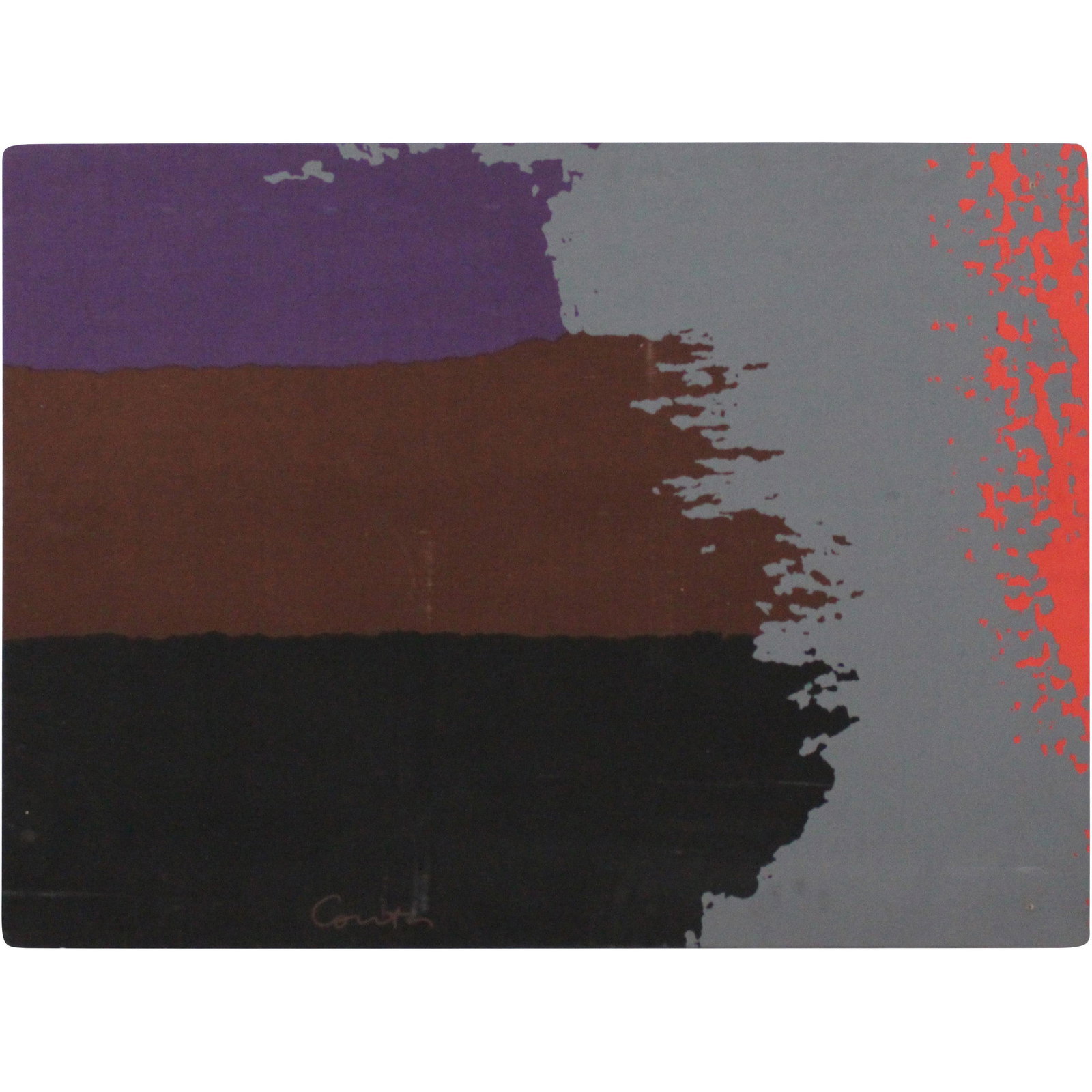 Sister Mary Corita Kent 1918-1986 Abstract Oil Painting (1 of 9)