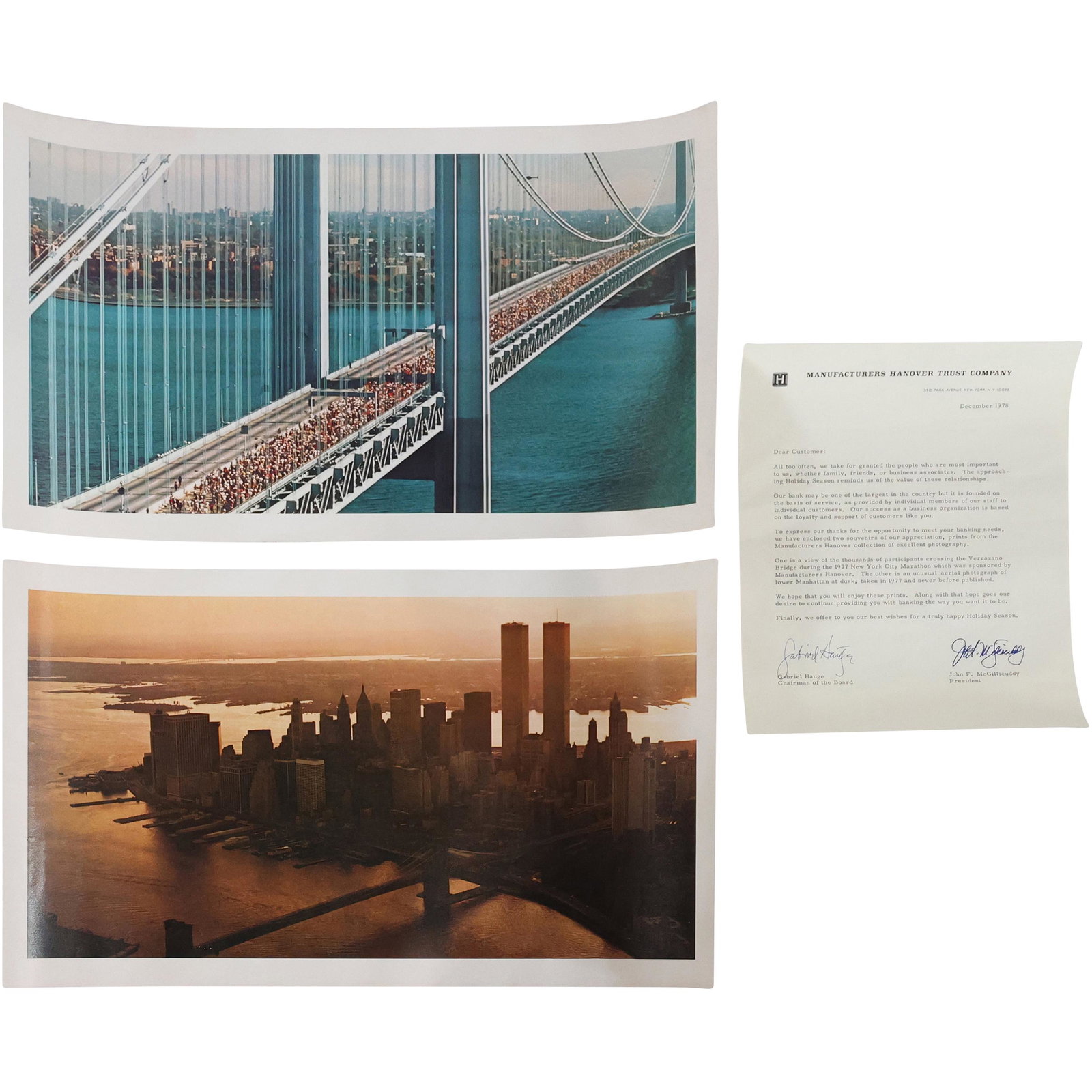 [2] 1977 New York City Prints - Manufacturers Hanover (1 of 6)