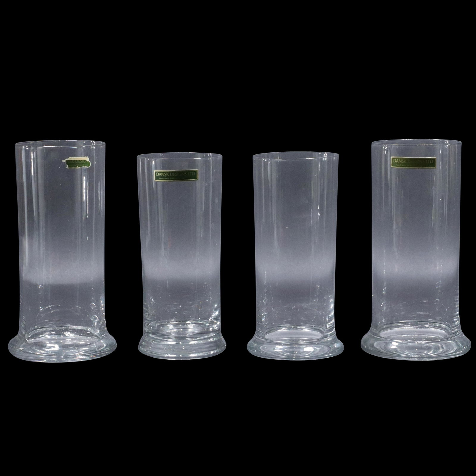 [4] DANSK Beer Glasses - Original Label (1 of 8)