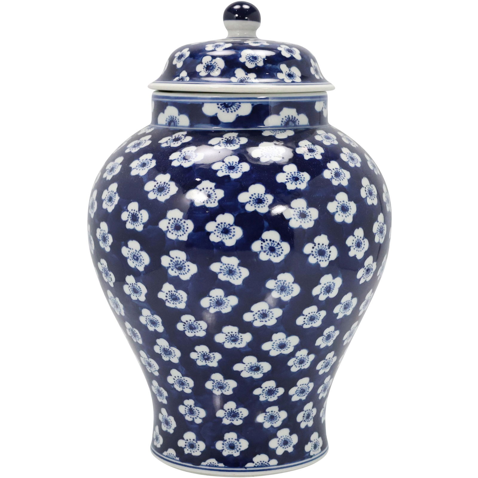 Williams-Sonoma Blue And White Oriental Ginger Jar (1 of 10)