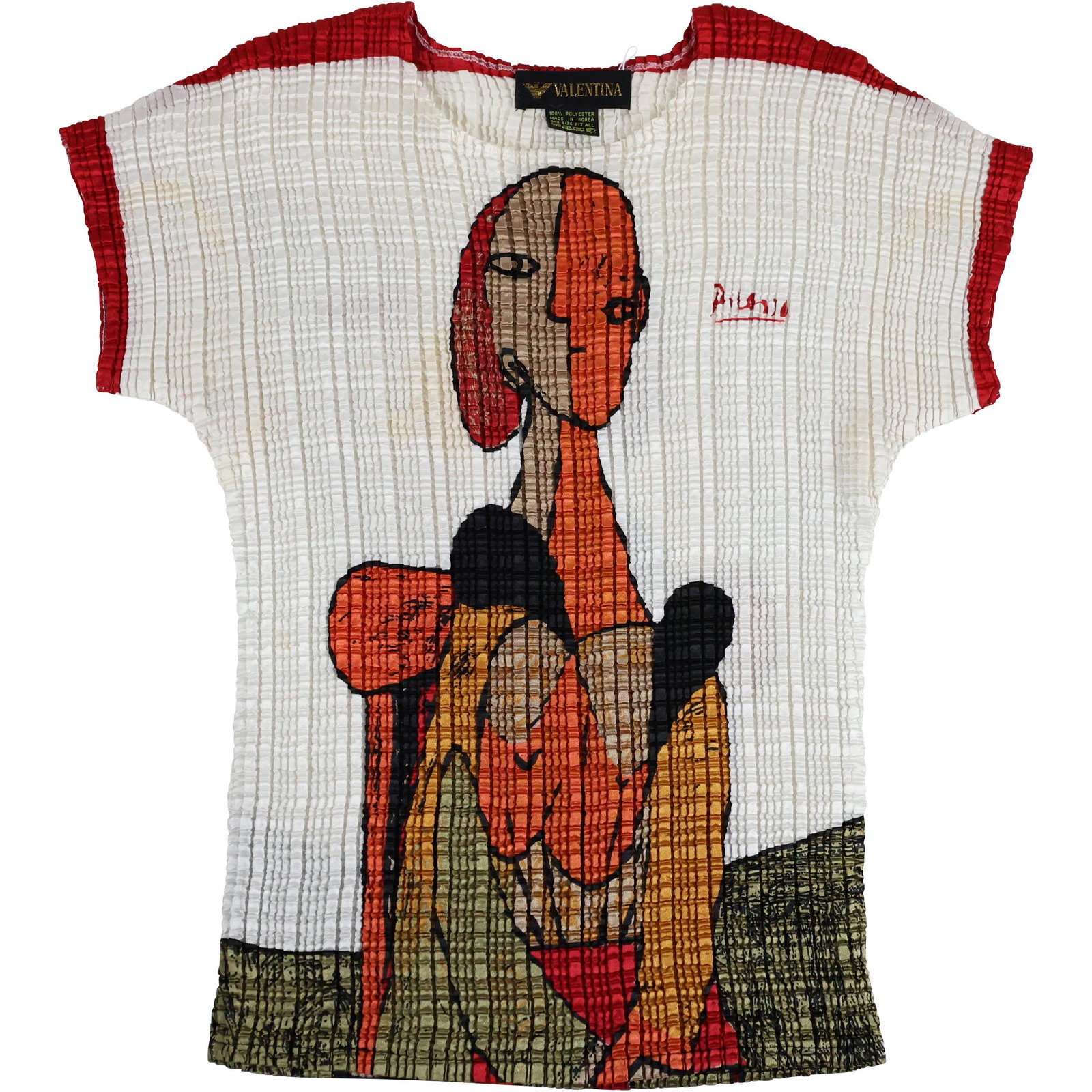 Valentino, Pablo Picasso Abstract Figure Tee Shirt (1 of 9)