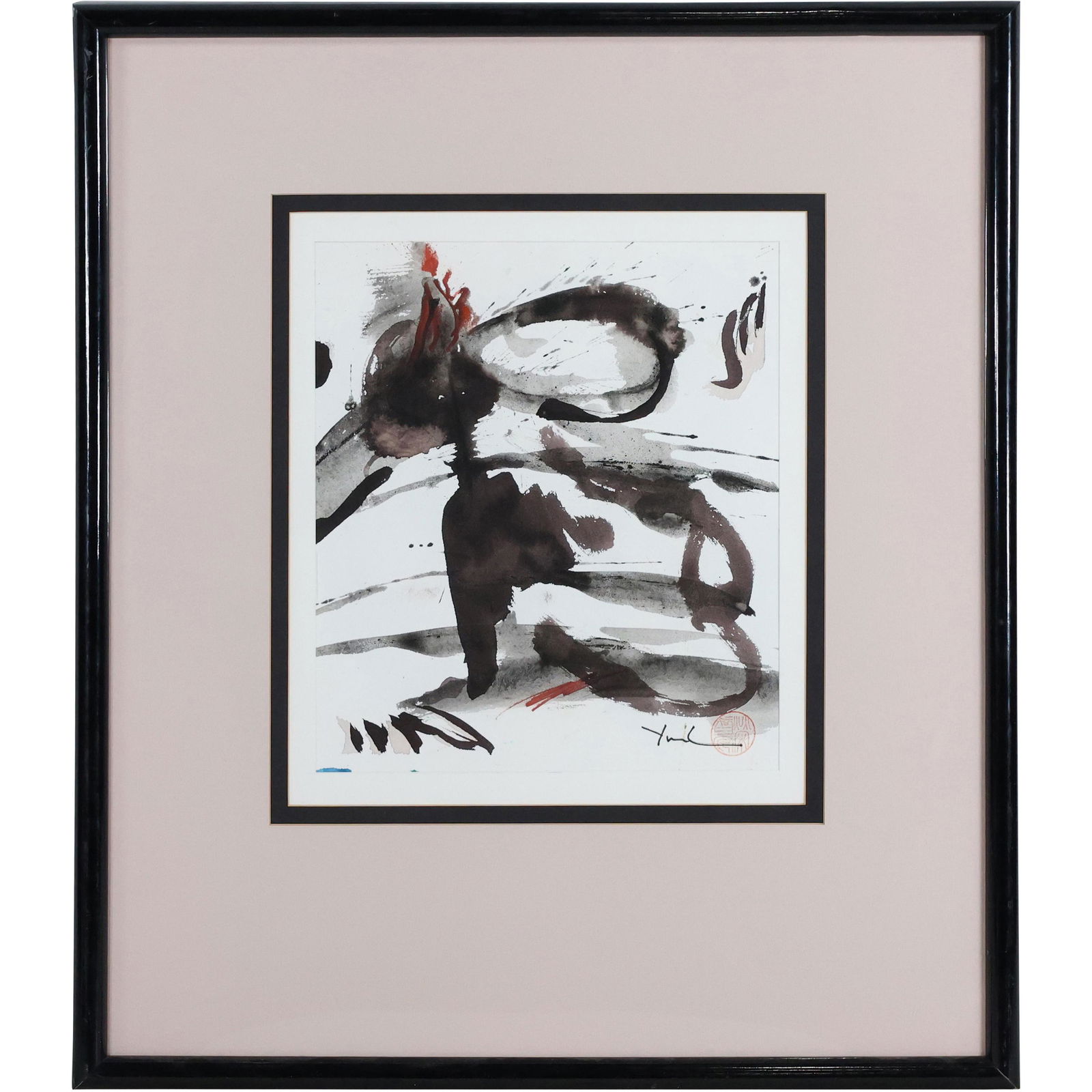 Dorothy Yung, Signed Lithograph Abstract Expressionist (1 of 5)