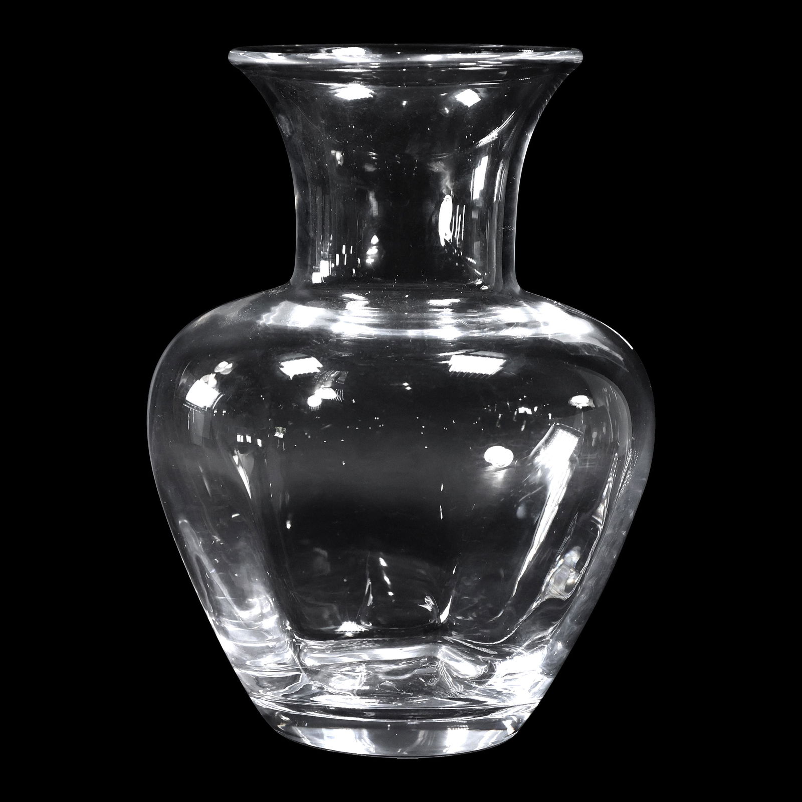 Simon Pearce Signed Crystal Glass Vase (1 of 5)