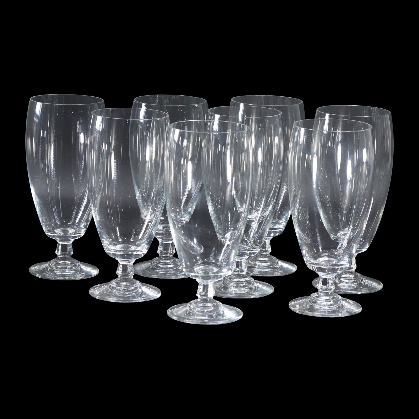 8 LENOX USA Signed Crystal Cocktail Glasses (1 of 5)