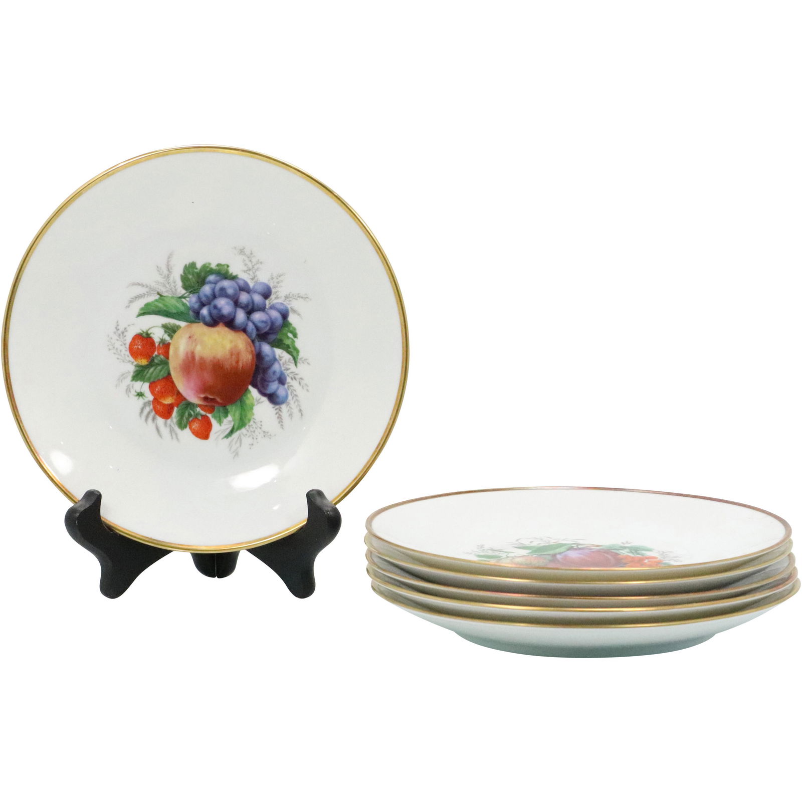 Set of 6 Rosenthal Studio Line Porcelain Fruit Plates (1 of 9)