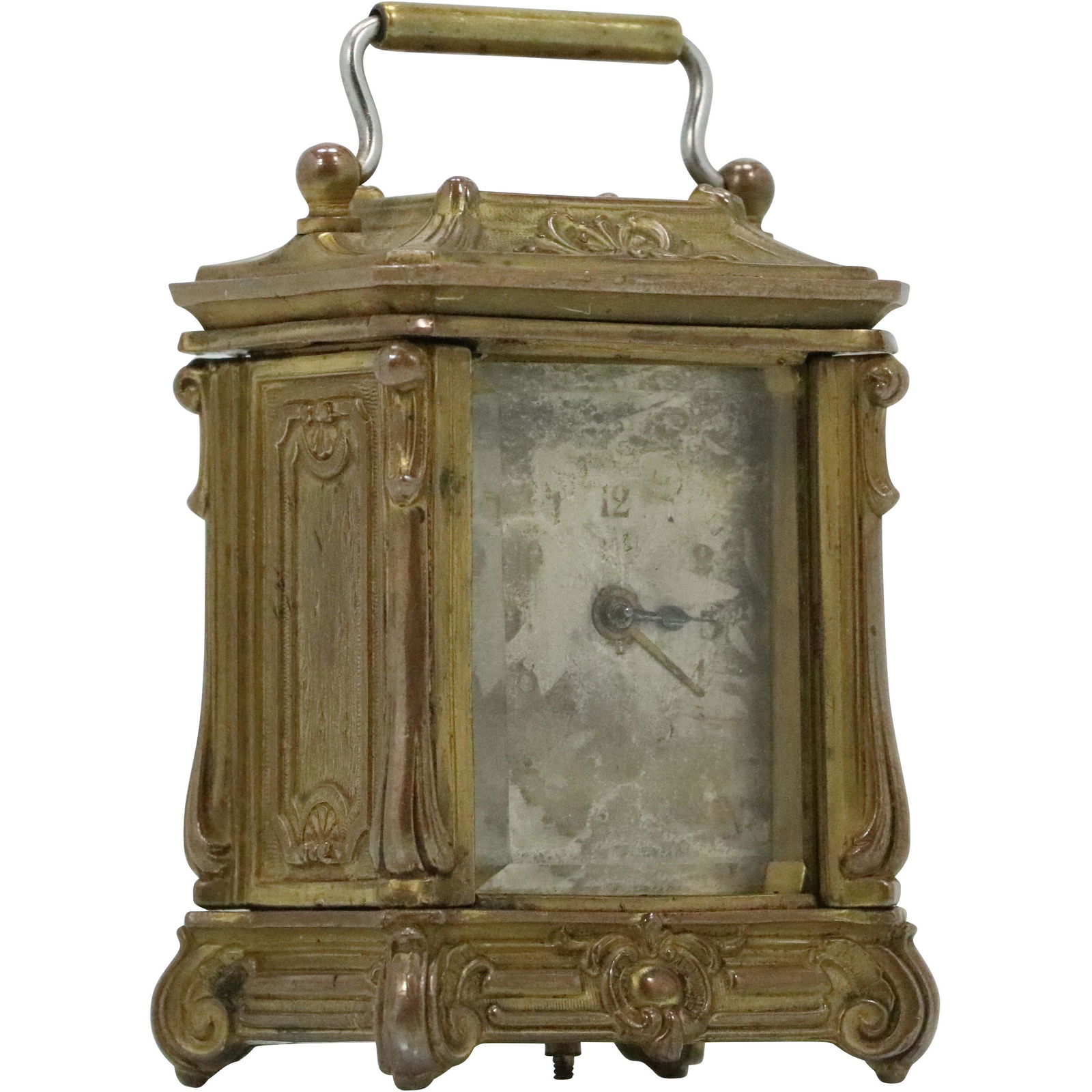 Antique French Bronze Carriage Clock (1 of 9)