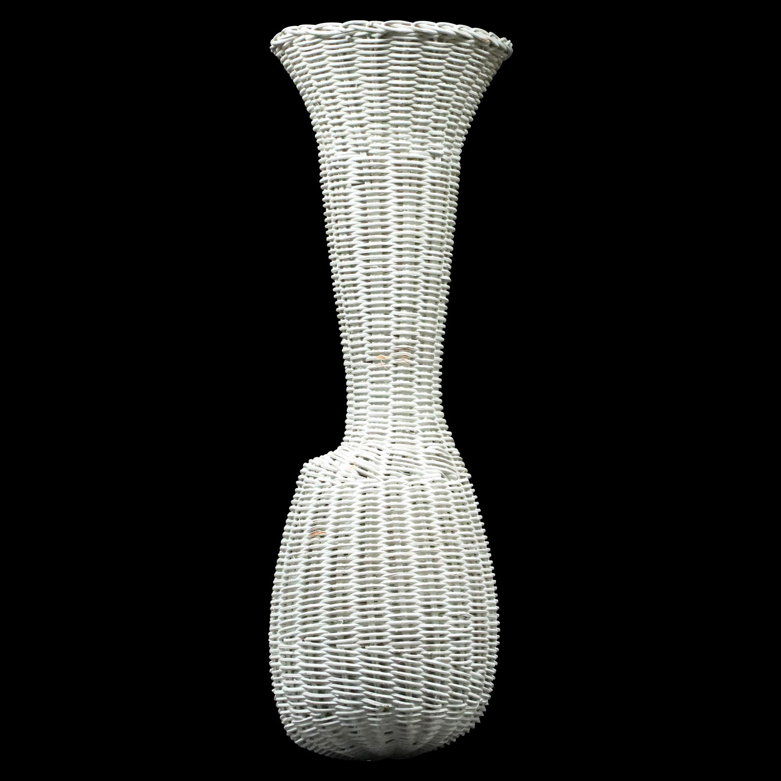 Vintage Wicker Fern Planter (1 of 6)