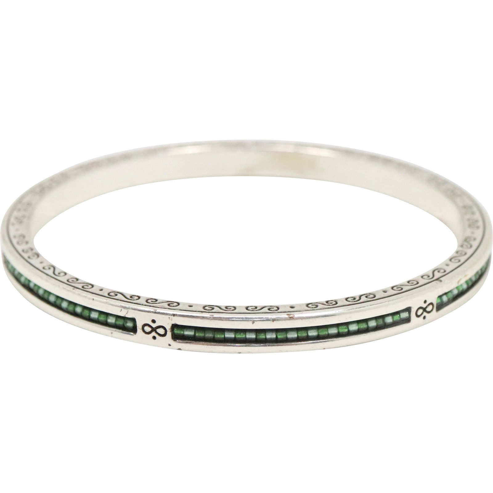 Sterling Silver Brighton Bangle Bracelet (1 of 4)