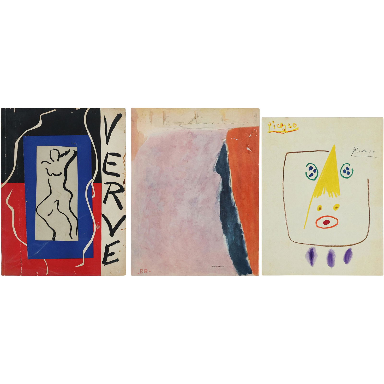Matisse, Bonnard, Picasso [hand signed]  Lithographs (1 of 19)