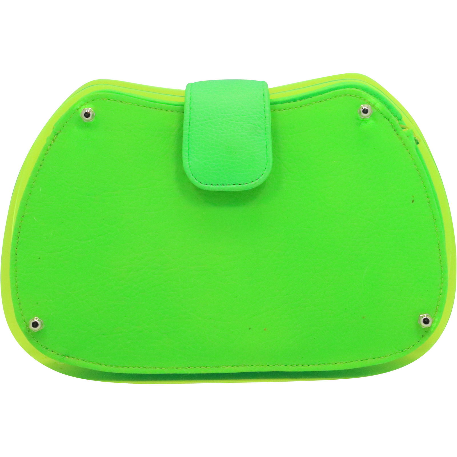 Glen Miller for Ann Turk USA Green Neon Clutch Purse (1 of 8)