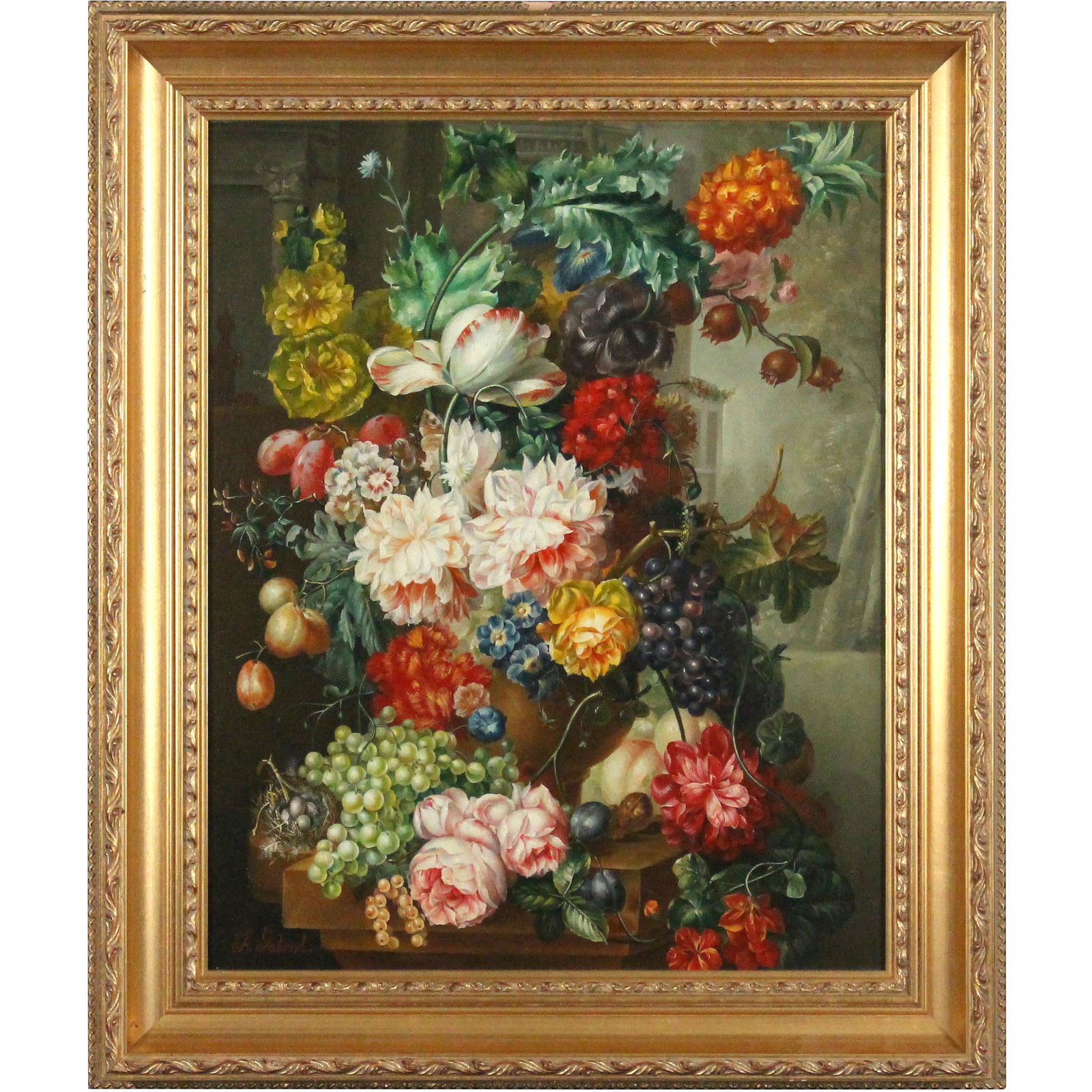Francois Gabriel 1893-1993, Flemish Flowers Still Life (1 of 15)