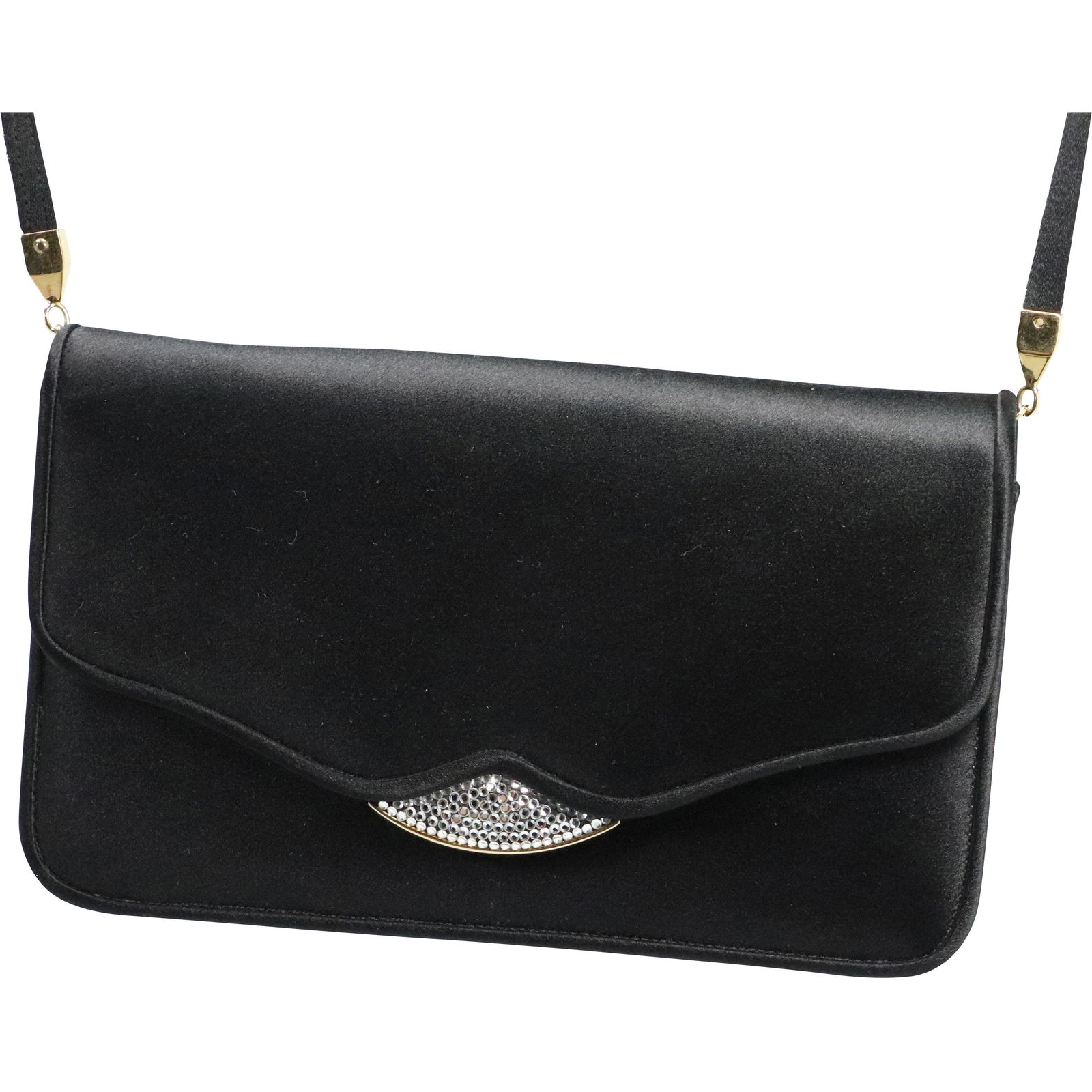 JUDITH LEIBER Black Clutch Bag - Clean (1 of 9)