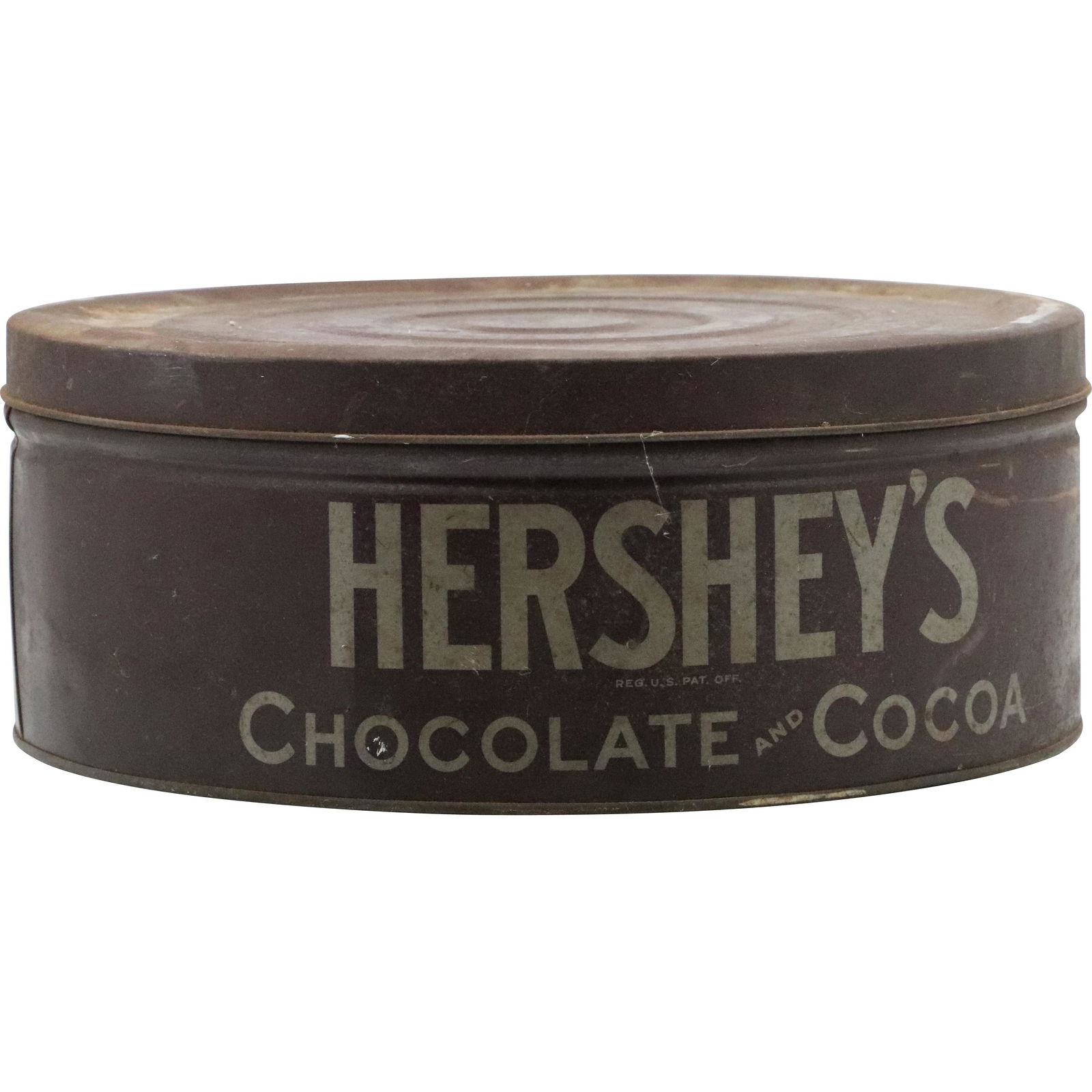 Hershey's Chocolate Cocoa Original Round Tin Box (1 of 6)