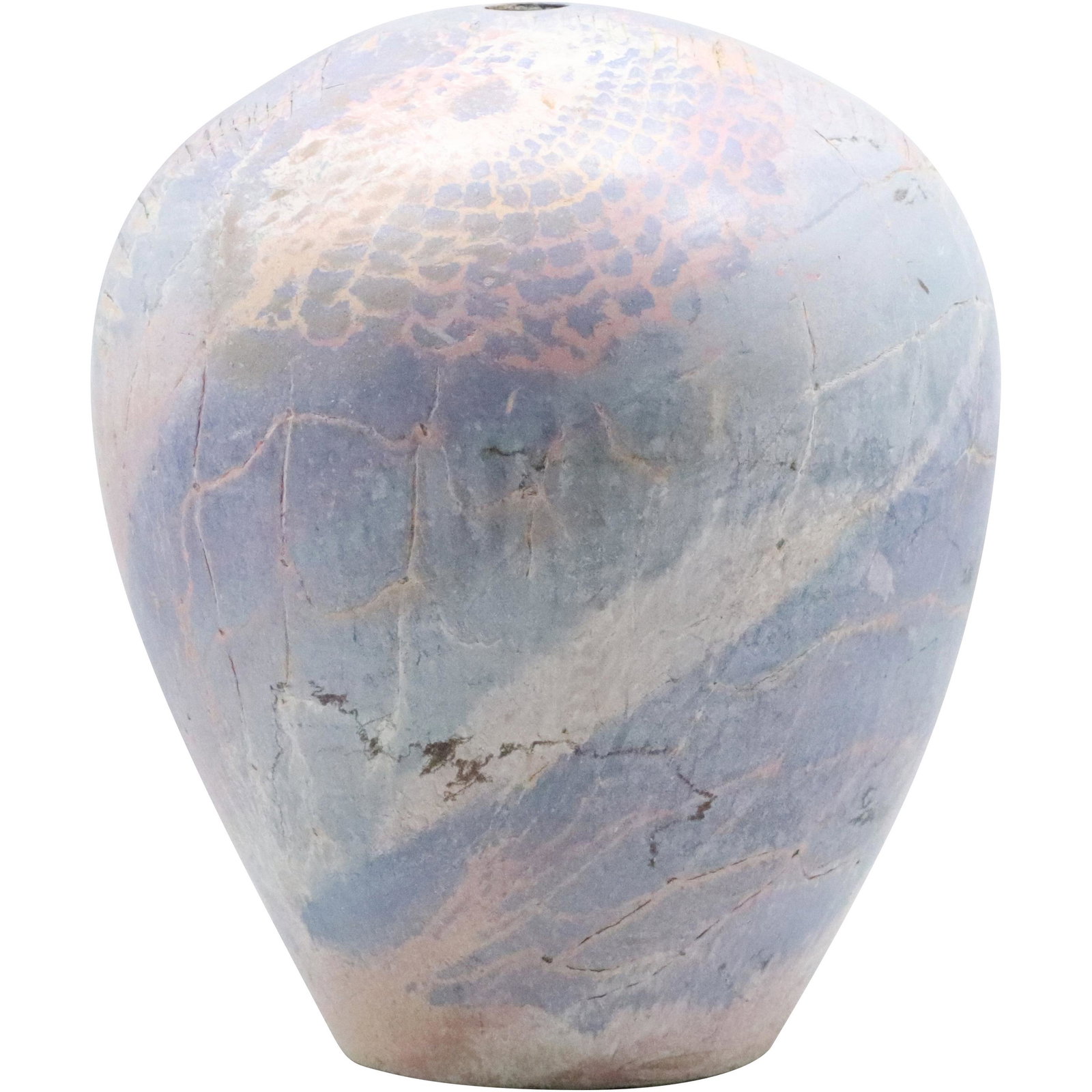 Mid-Century Modern Abstract Ceramic Vase Pastel Colors (1 of 8)