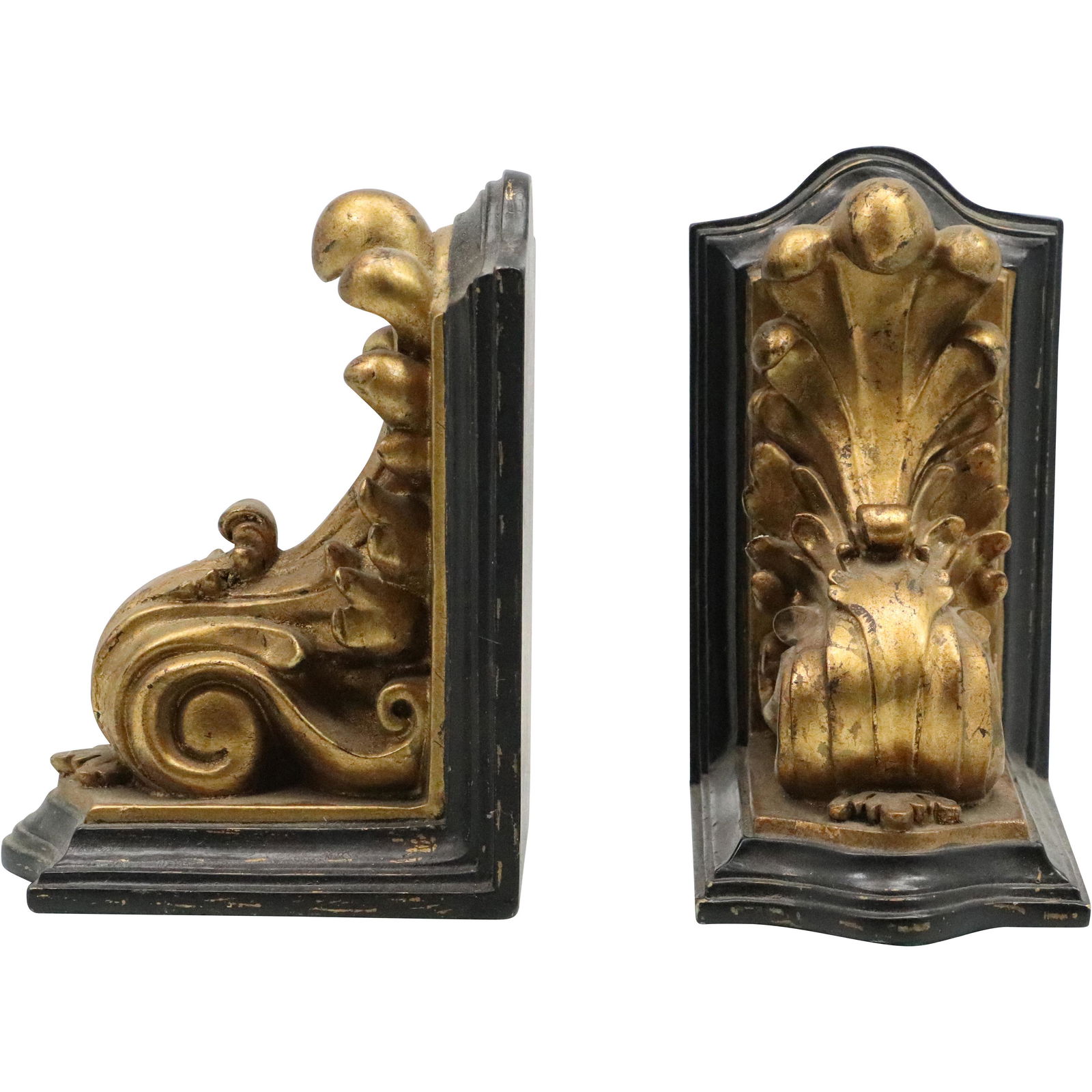 Gold Gilt Composition Corbel Bookends (1 of 8)