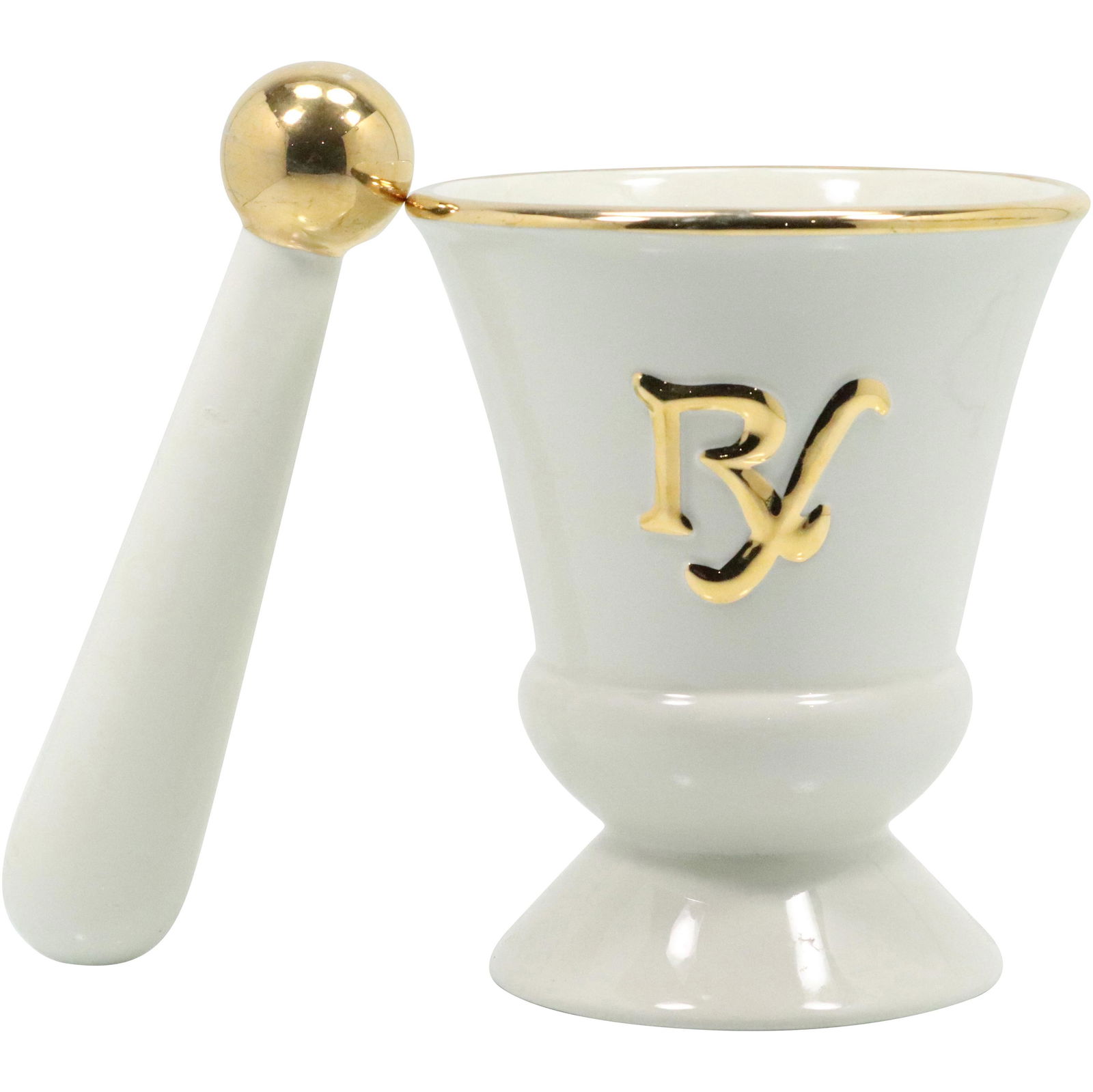 Vintage Ceramic RX Pharmacy Mortar & Pestle 1960's (1 of 8)