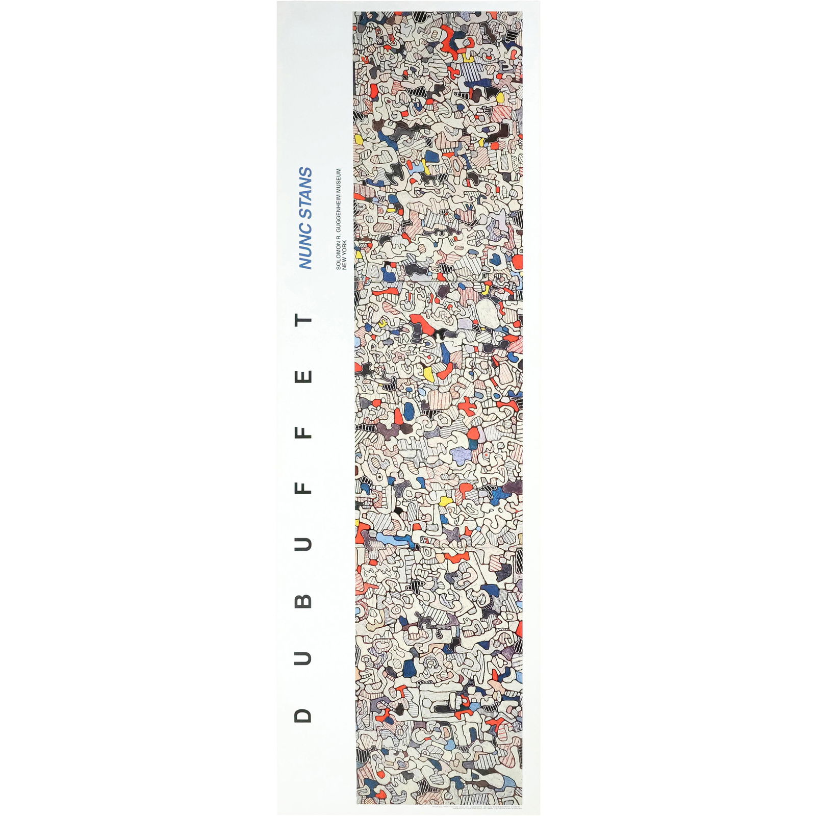 Dubuffet Nunc Stans Guggenheim Museum Poster (1 of 7)
