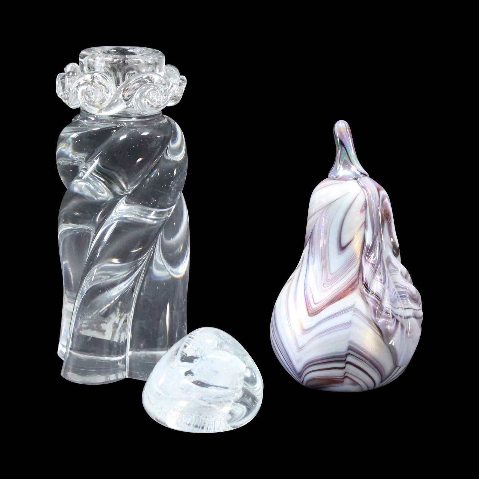3 Assorted Glass: Baccarat, Caithness Scotland, Gibson (1 of 11)