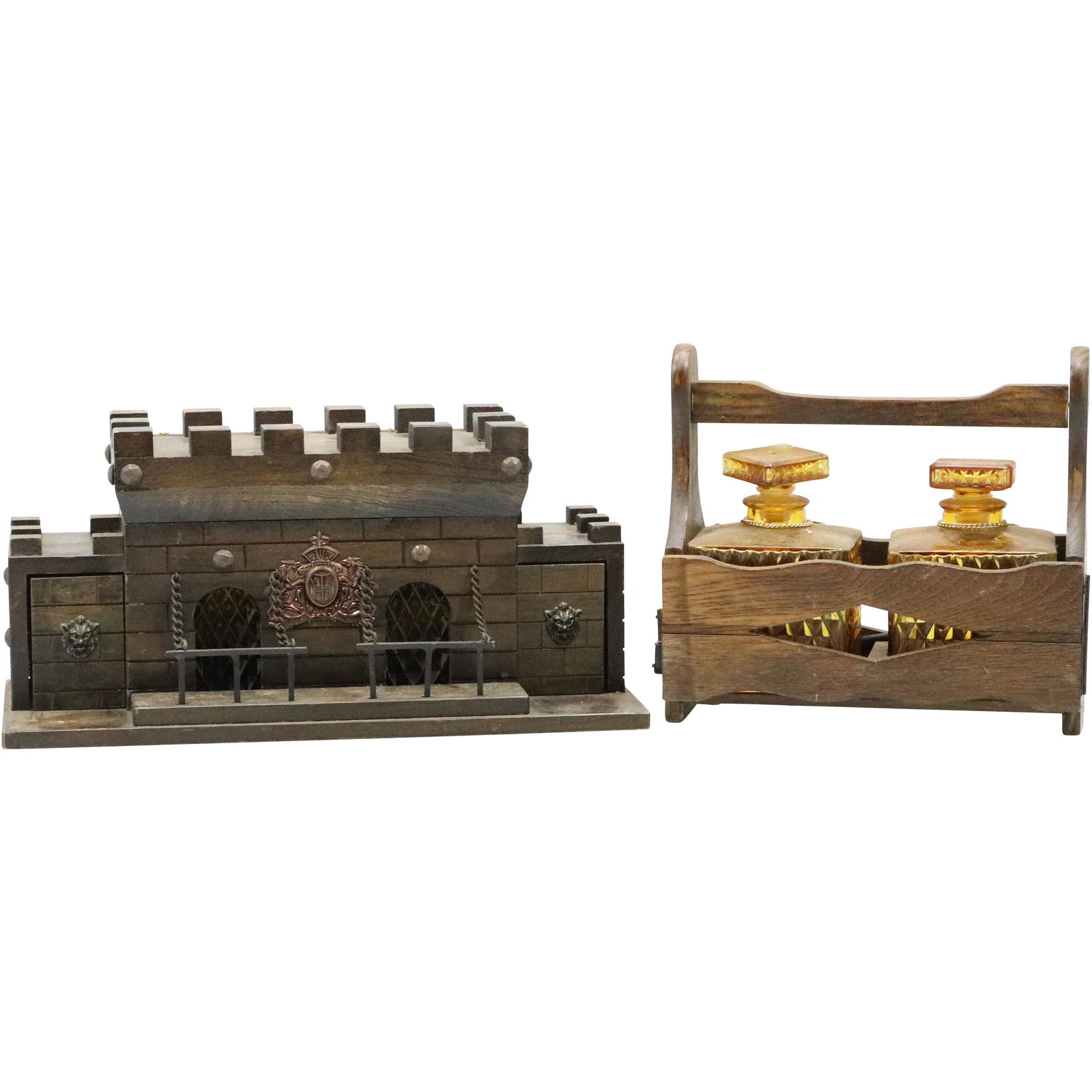 [2] Wooden Tantilus Liquor Bottle Holders (1 of 20)