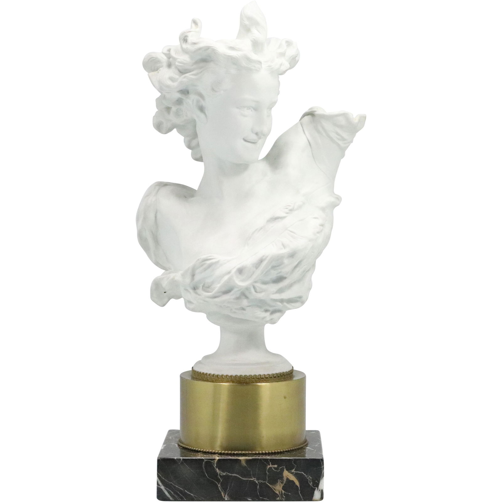 Parian Head Sculpture Genie De La Danse par Carpeaux (1 of 14)