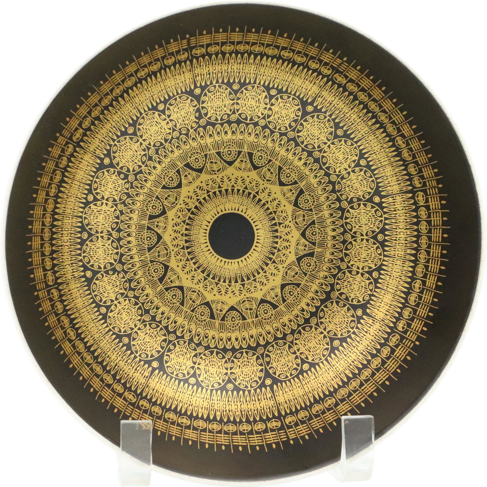 Rosenthal Studio Line White Black Gold Porcelain Bowl (1 of 5)