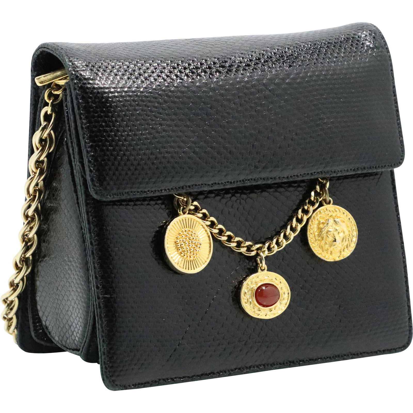 Judith Lieber Black Evening Clutch Bag - Clean (1 of 11)