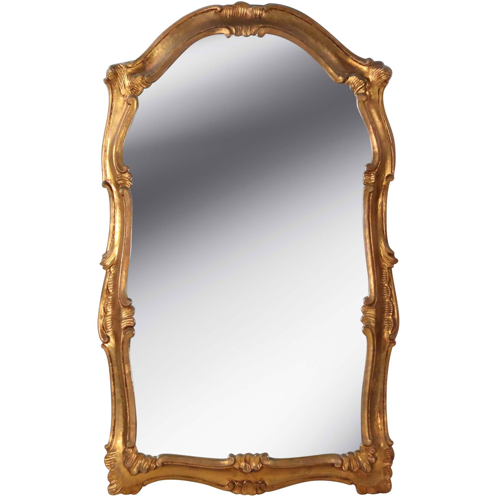 Italian Gold Gilt Framed Wall Mirror (1 of 5)