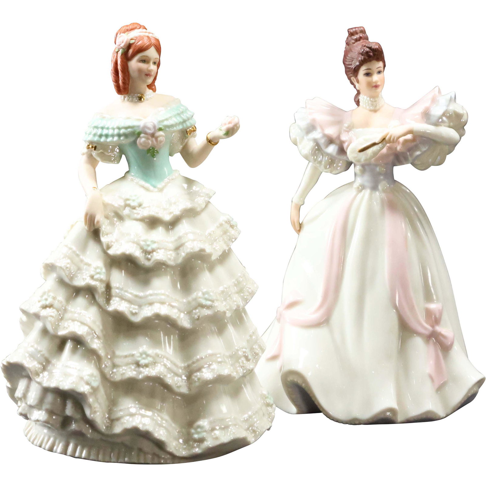 [2] LENOX Fine Porcelain Fashion Girl Figure Statues (1 of 13)