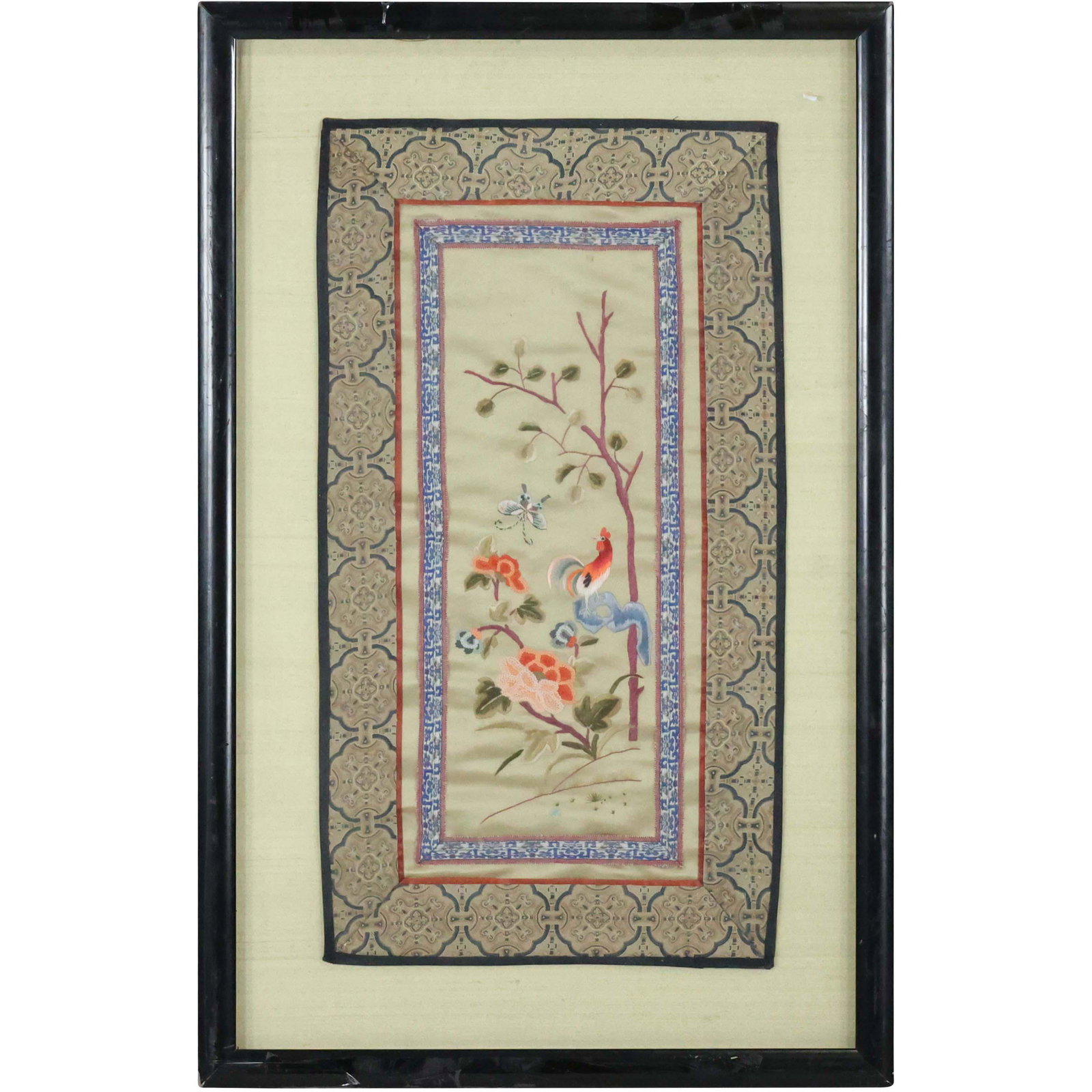 19thC. Chinese Hand Embroidered Needlepoint (1 of 8)