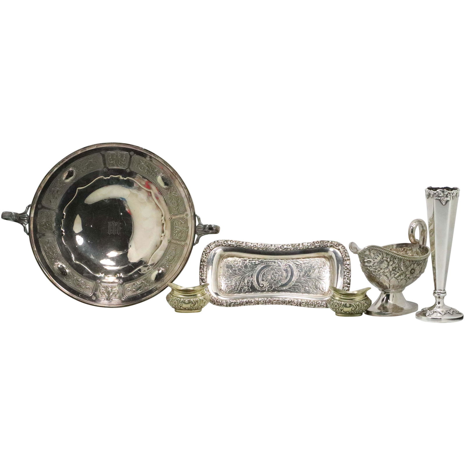 Estate Grouping [6] Assorted Silver Plate Items (1 of 20)
