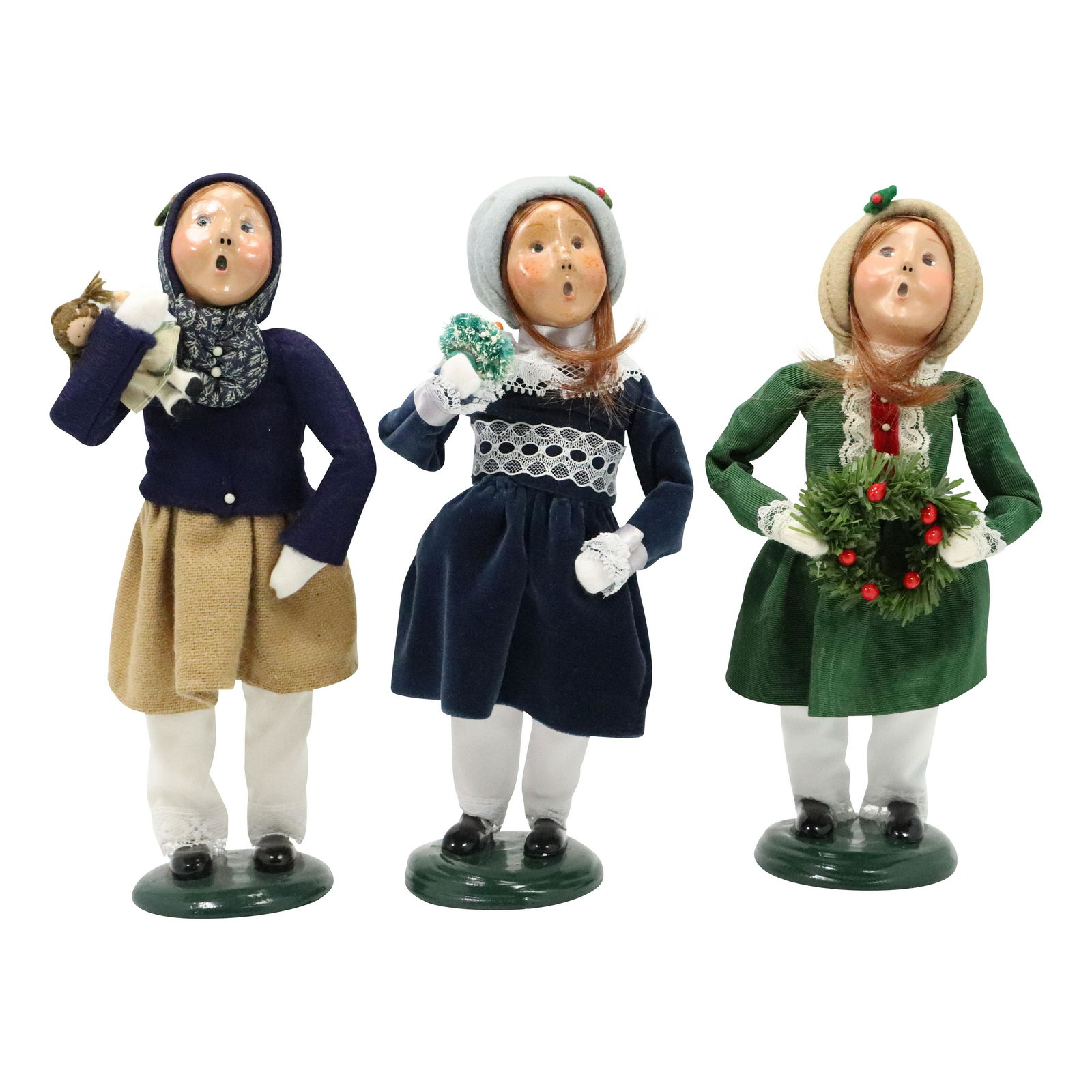[3] Byers' Choice  "Three Sisters" Christmas Carolers (1 of 16)