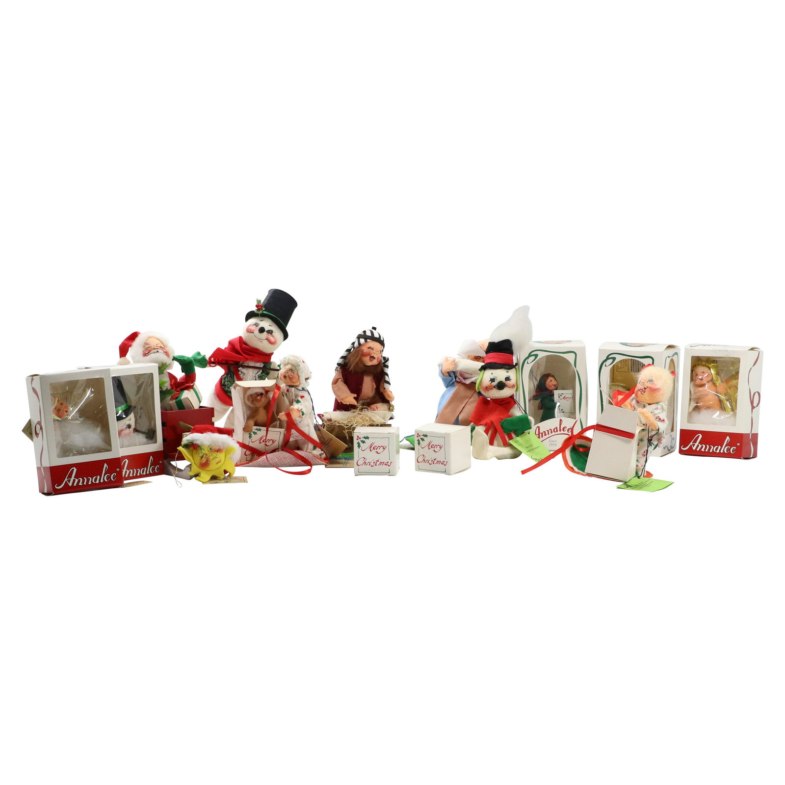 14  Assorted Annalee Christmas Holiday Figure Dolls Etc (1 of 19)